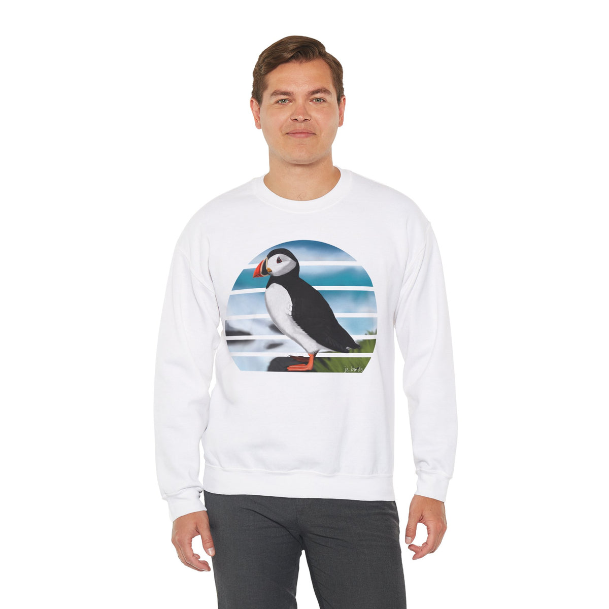 Puffin Birdlover Ornithologist Bird Sweatshirt