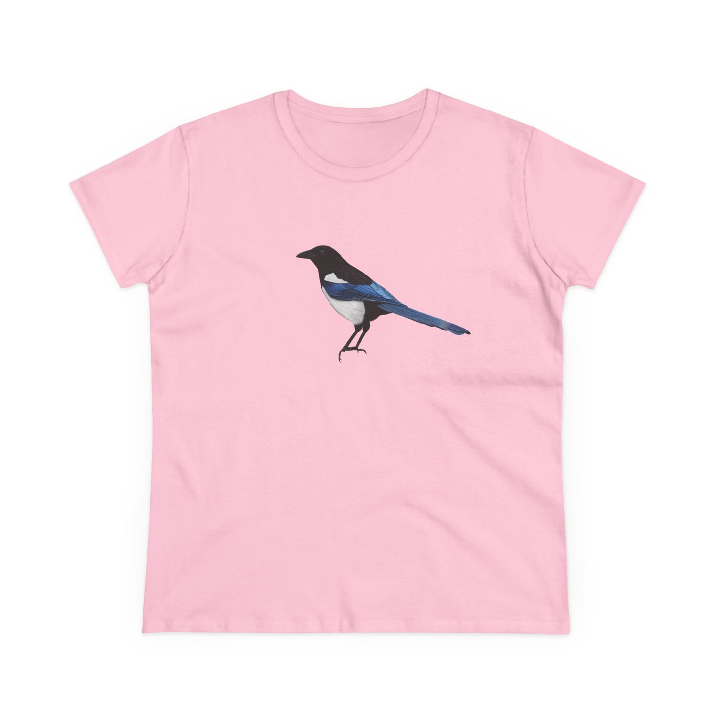 Magpie Bird Design for Birdwatchers and Bird Lovers Women's T-Shirt