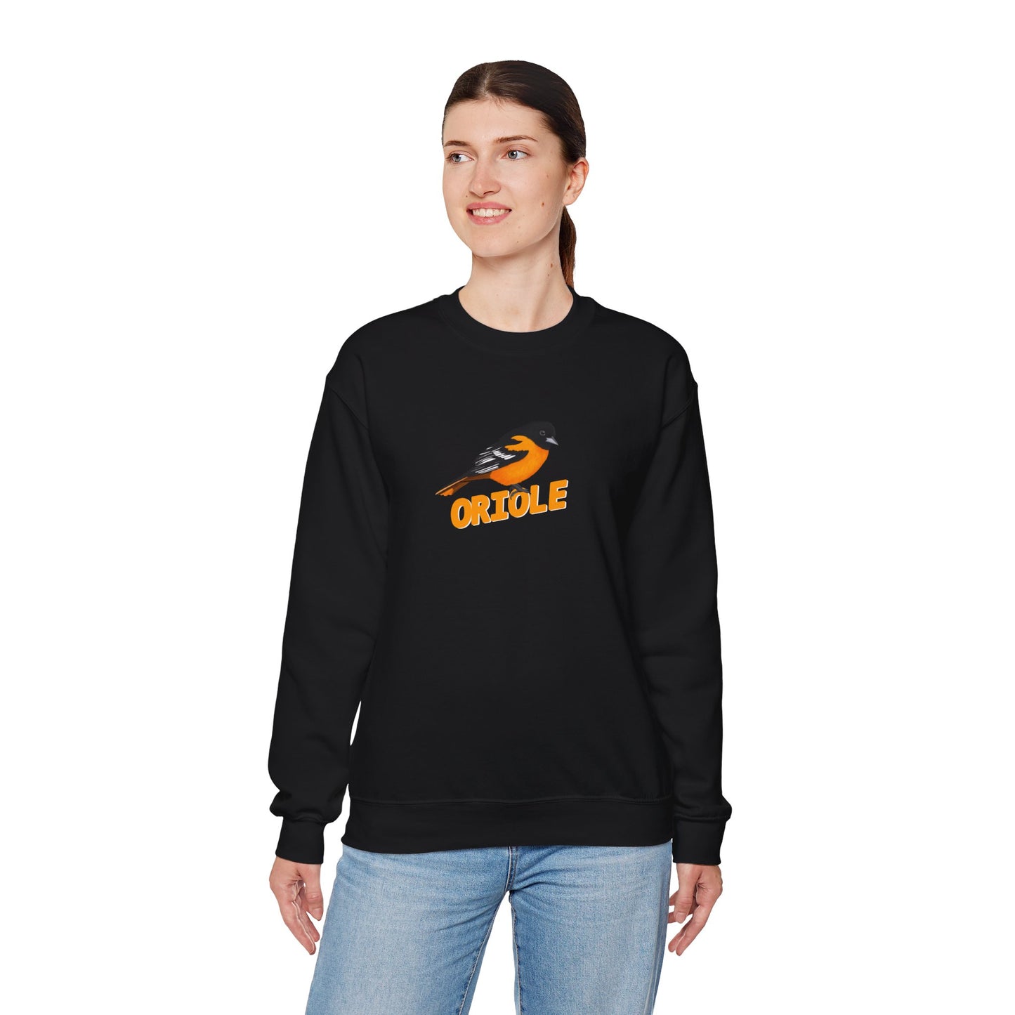 Baltimore Oriole Sweatshirt Birding & Birdwatching Bird Lovers