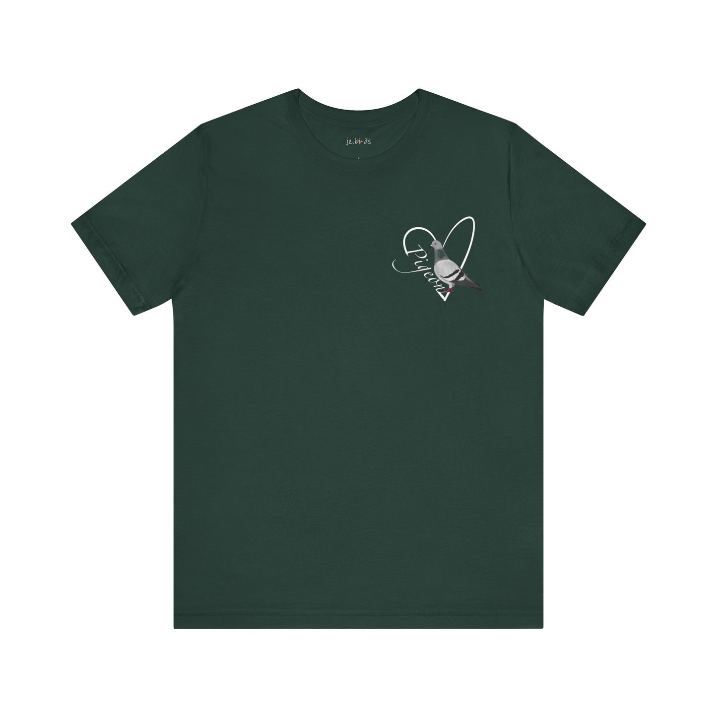 Pigeon Heart Birdwatcher Bird T-Shirt