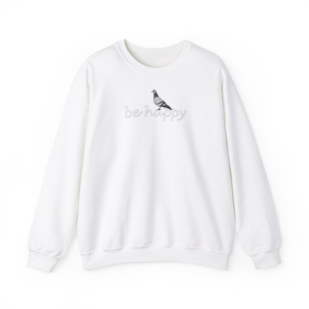 Taube Sweatshirt Vogelmotiv – Animal Graphic Tee, Casual Everyday Wear