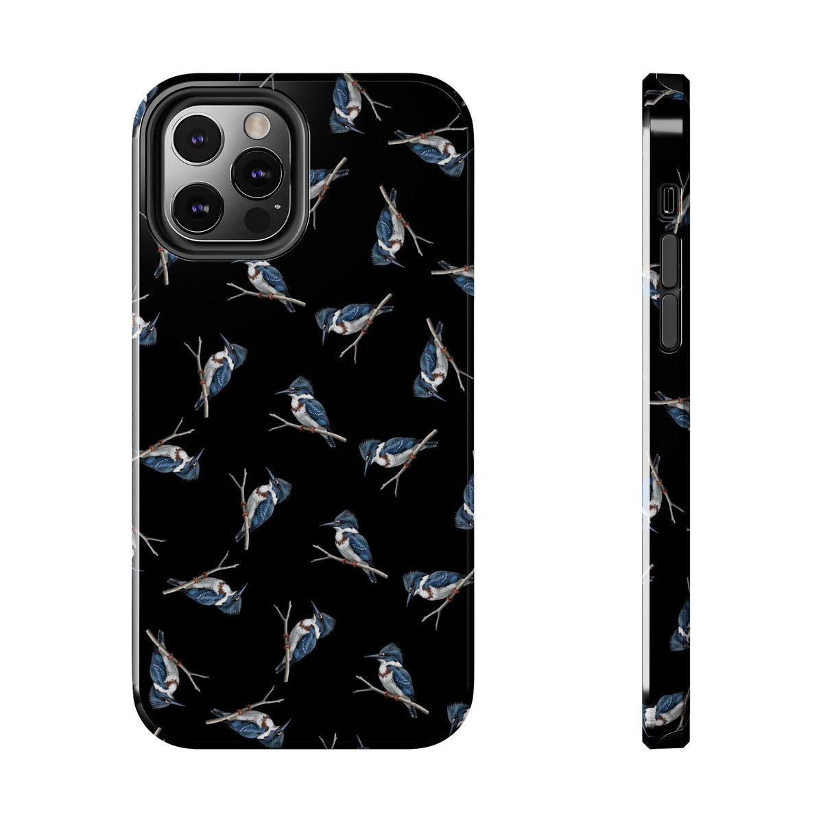 Belted Kingfisher Phone Case – animal lover, bird