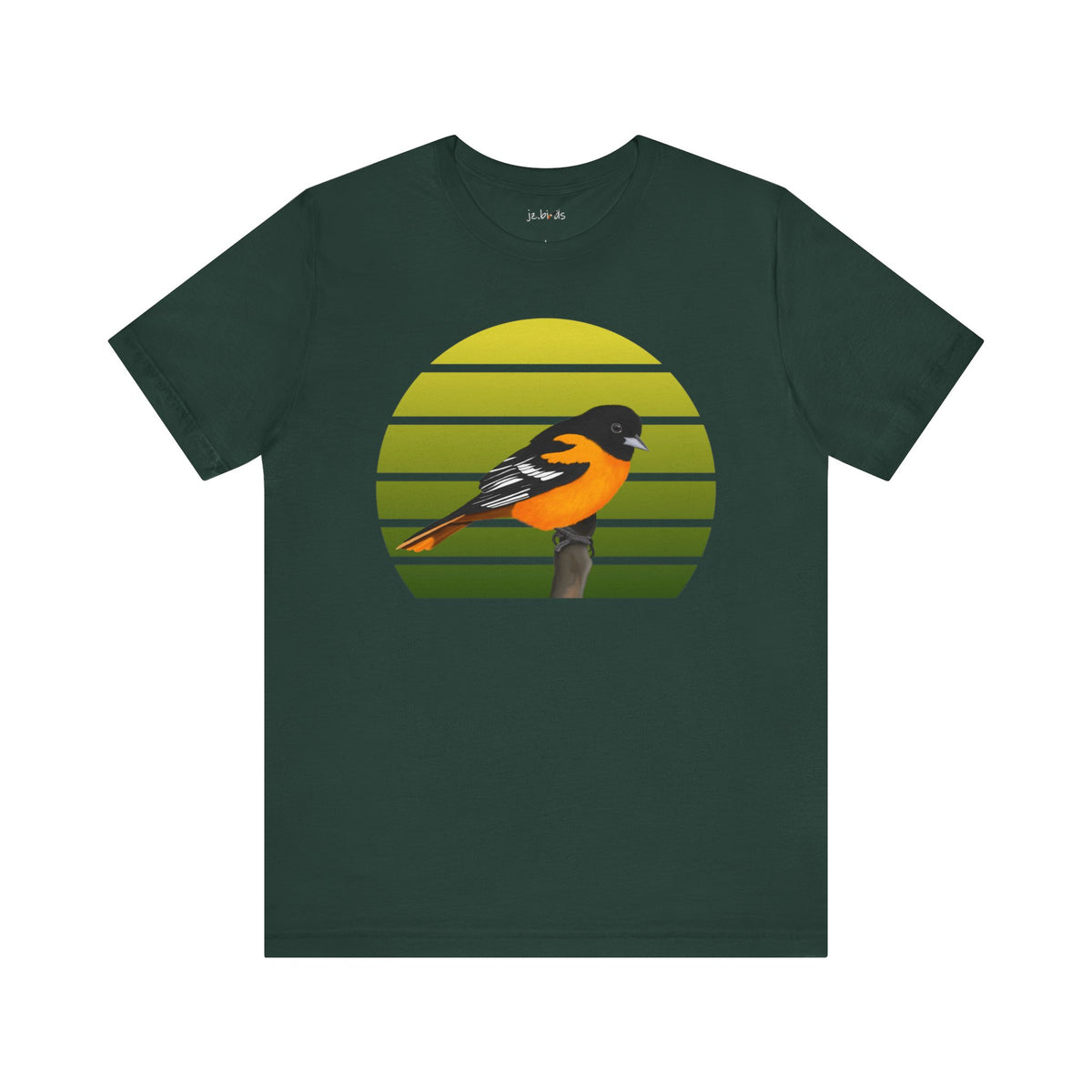 Baltimore Oriole T-Shirt – Cotton and Crew neck style