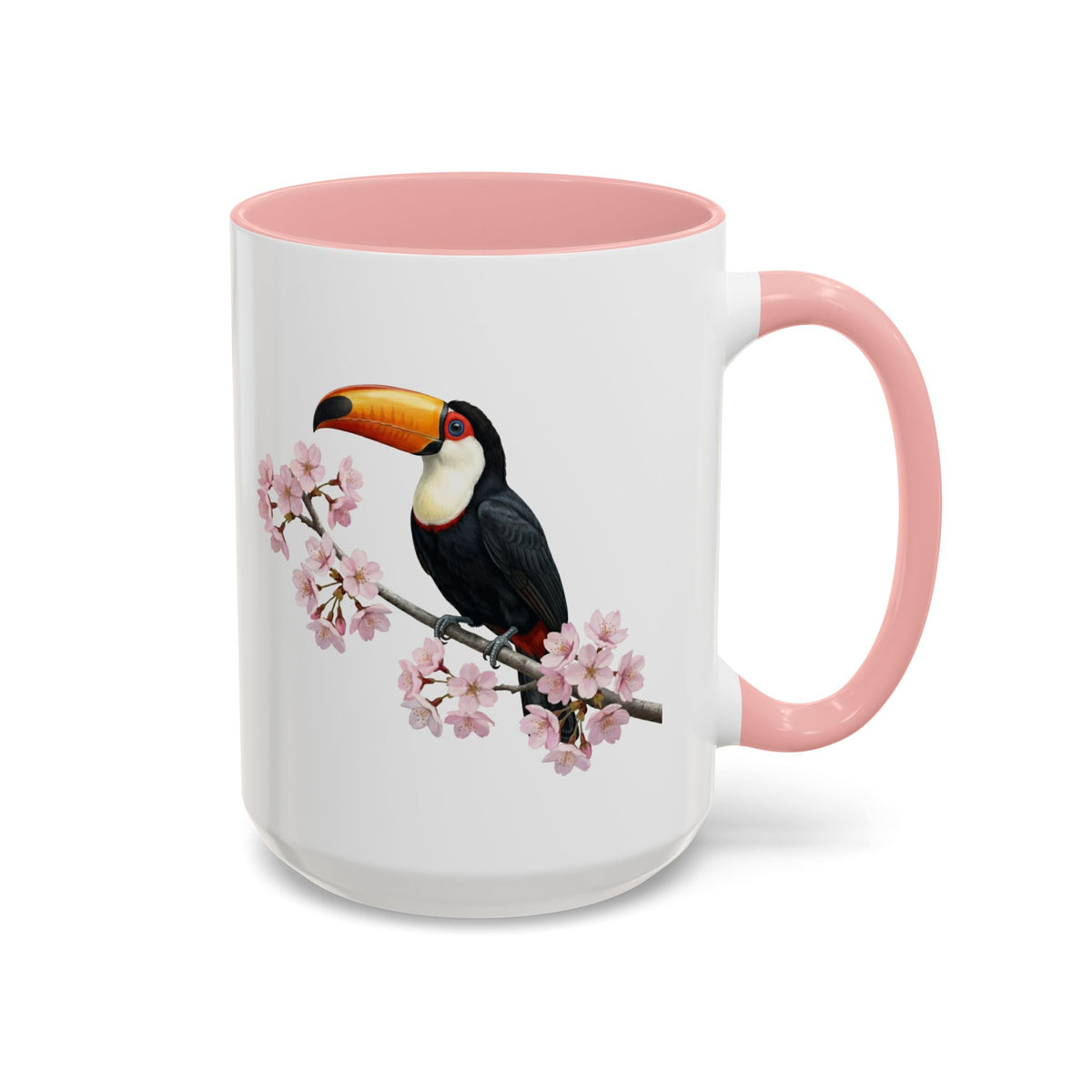 Toucan Mug in Pink