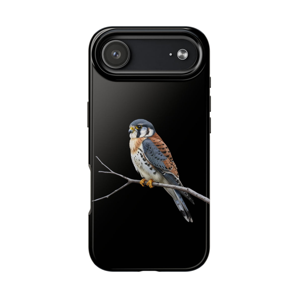 American Kestrel iPhone Case – Premium Tough Phone Cover Black