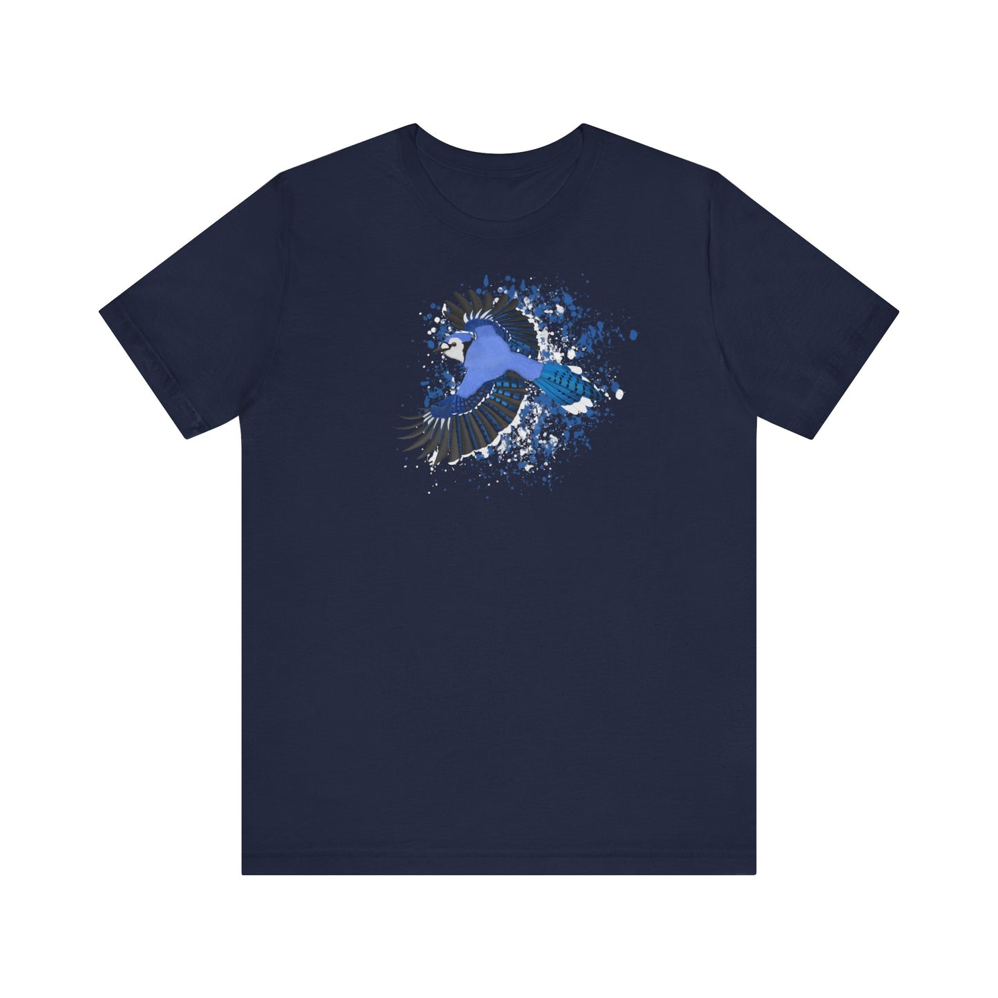 Blue Jay Vogel T-Shirt für Vogelfreunde