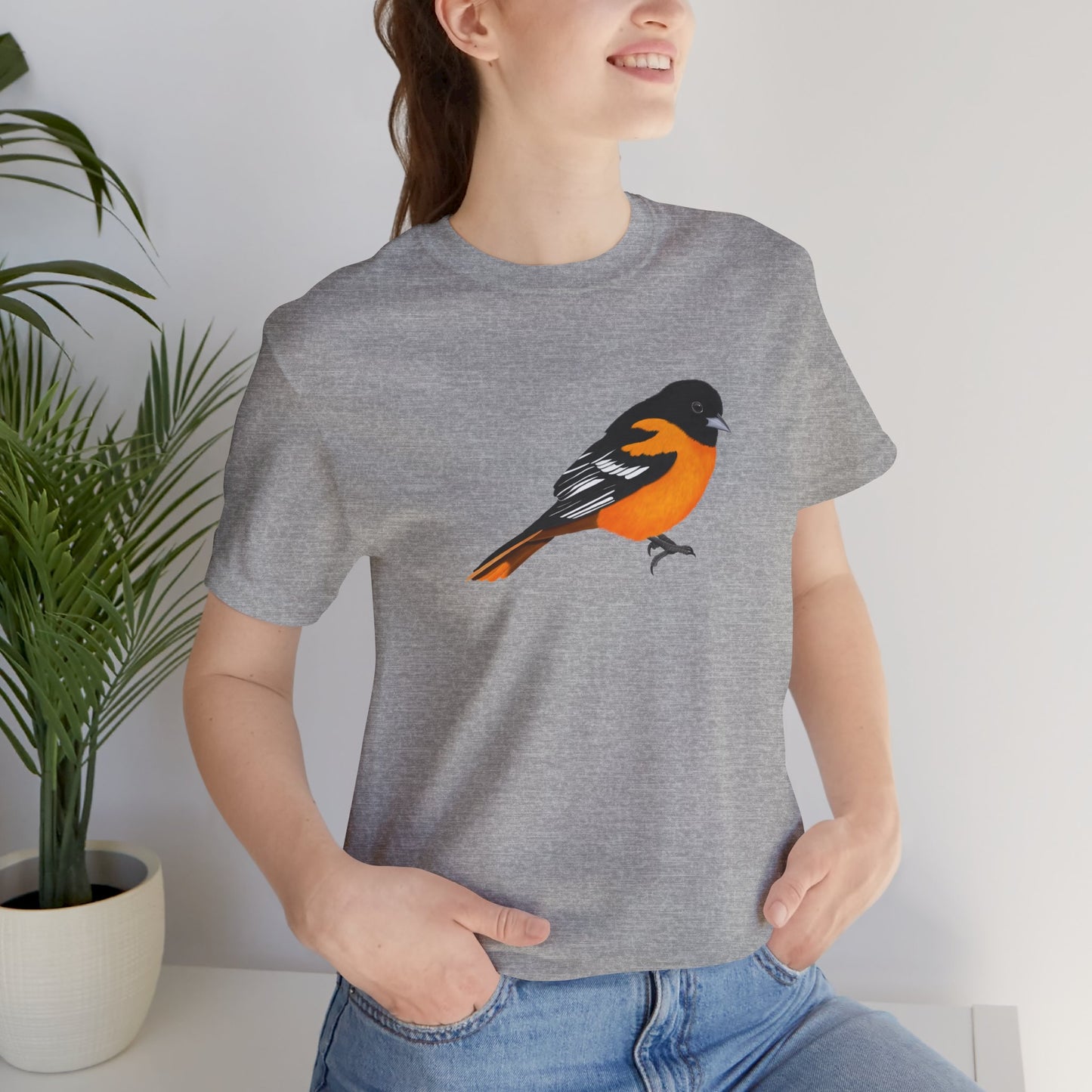 Baltimore Oriole Birding & Birdwatching Bird T-Shirt