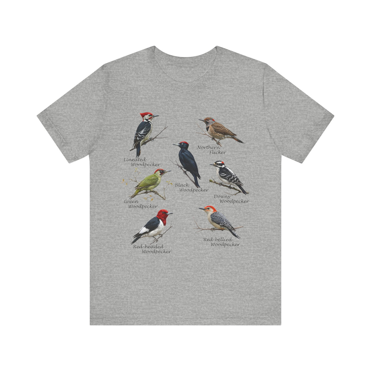Woodpecker T-Shirt – bird lover and tshirt style
