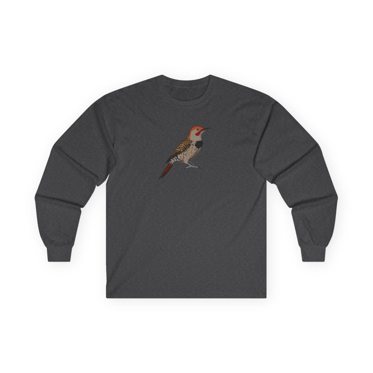 Flicker Long-sleeve on Bird Graphic Tee background