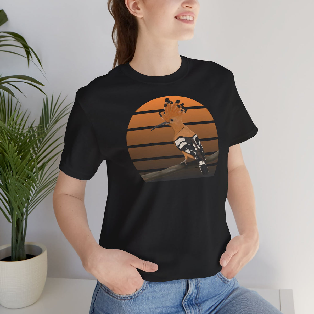 Wiedehopf Vogel T-Shirt für Vogelliebhaber und Vogelbeobachter