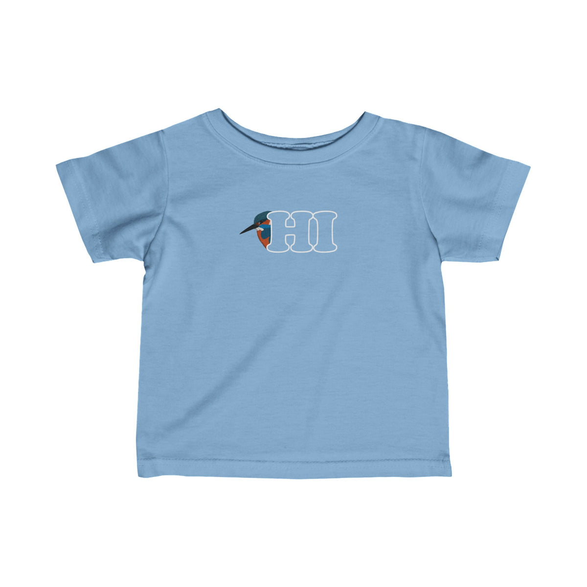 Kingfisher Bird Hi Baby & Toddler Fine Jersey Tee