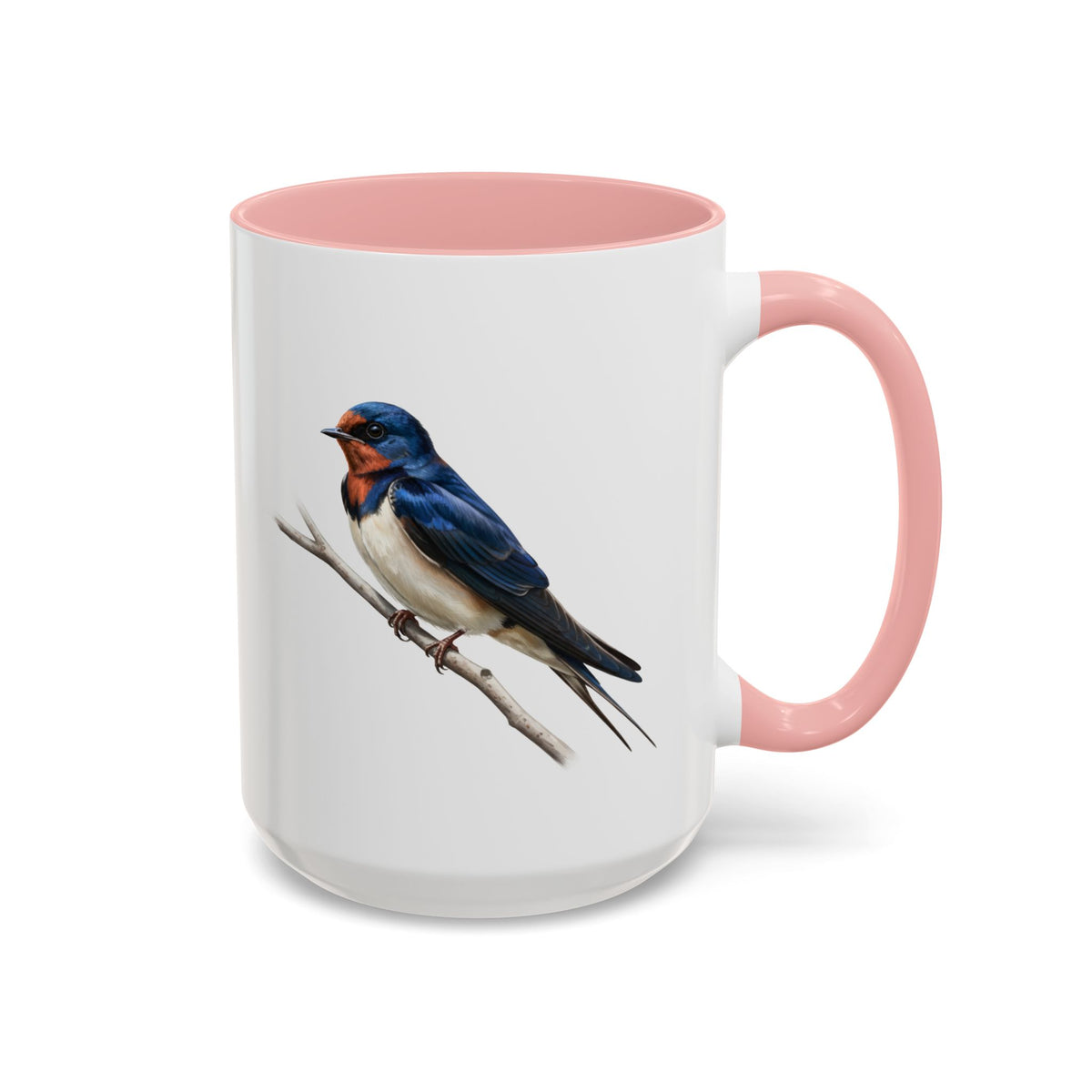 Barn Swallow Mug in Black