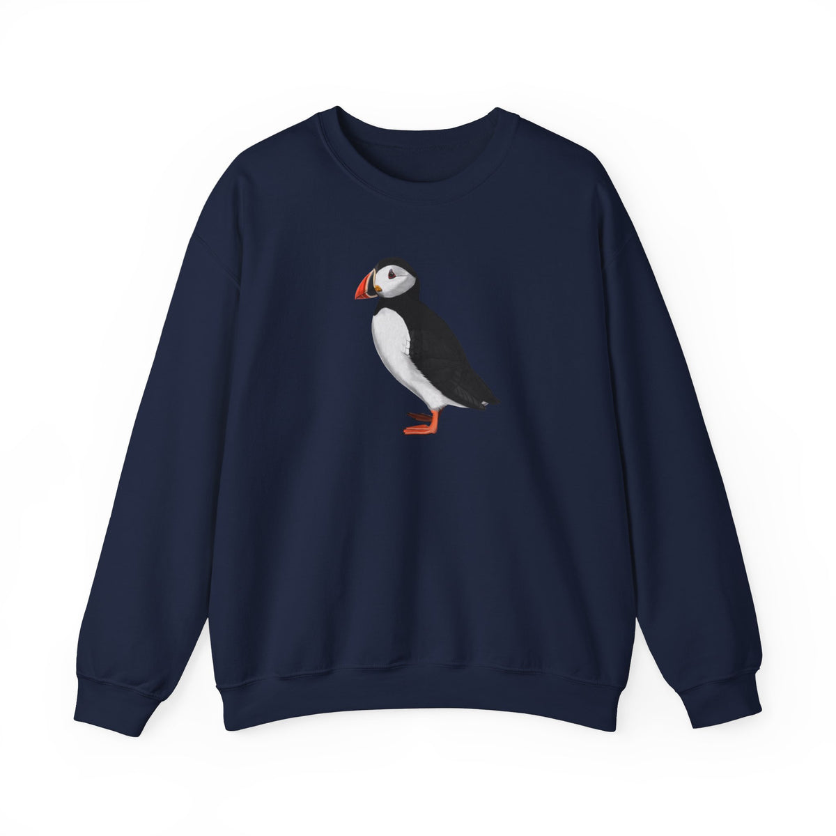 Puffin Sweatshirt – Crew neck and DTG style