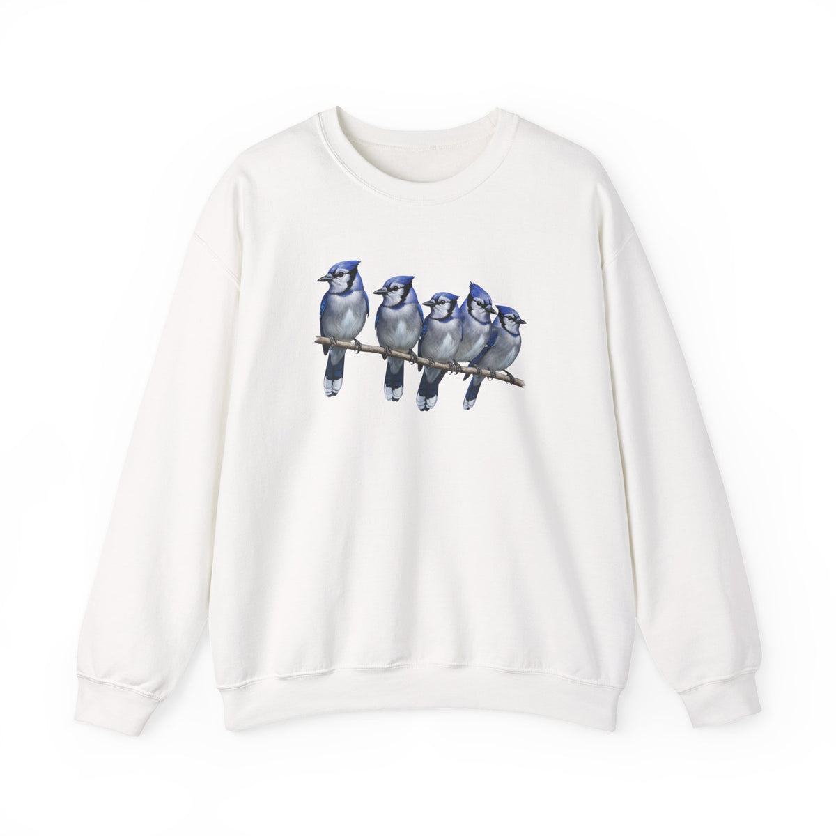Blue Jays Sweatshirt | Bird Watcher Crewneck Unisex Songbird Gift for Lovers – Animal Lover