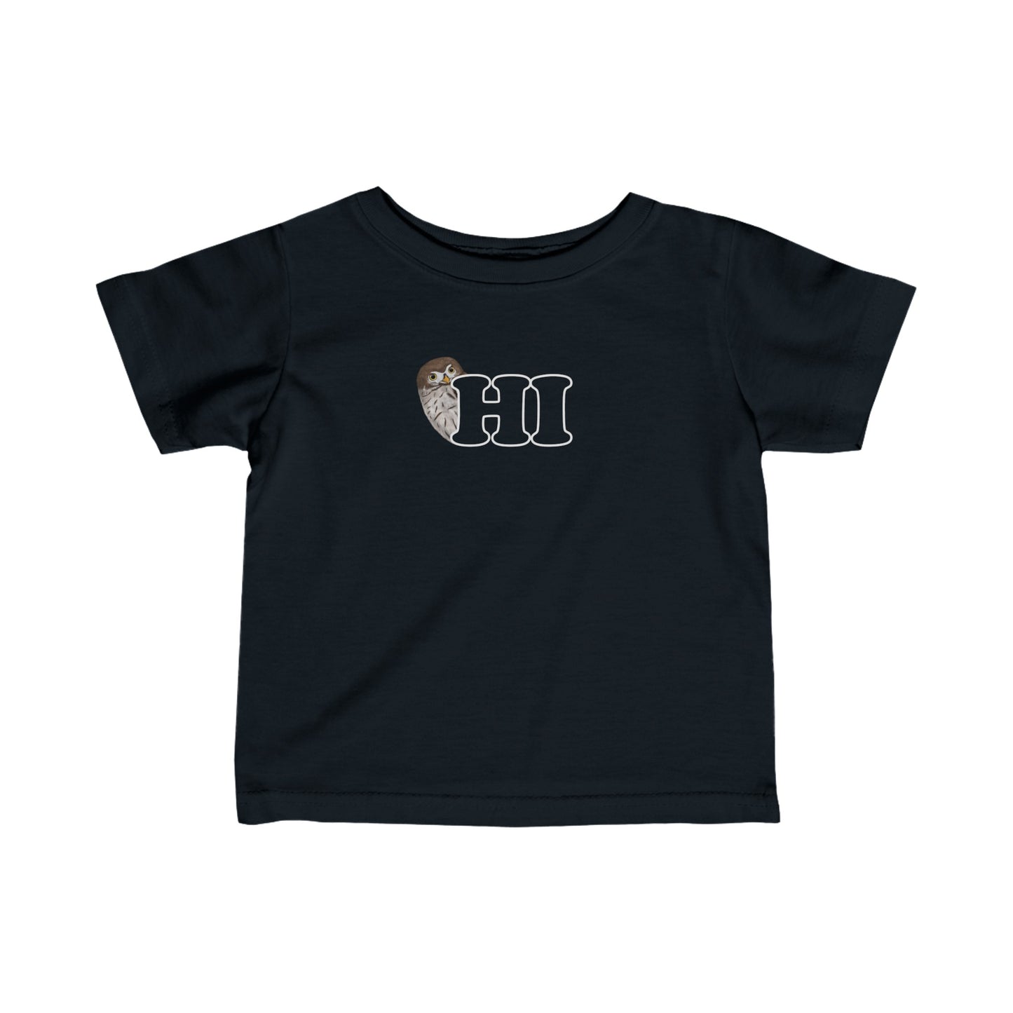 Owl Bird Hi Baby & Toddler Fine Jersey Tee