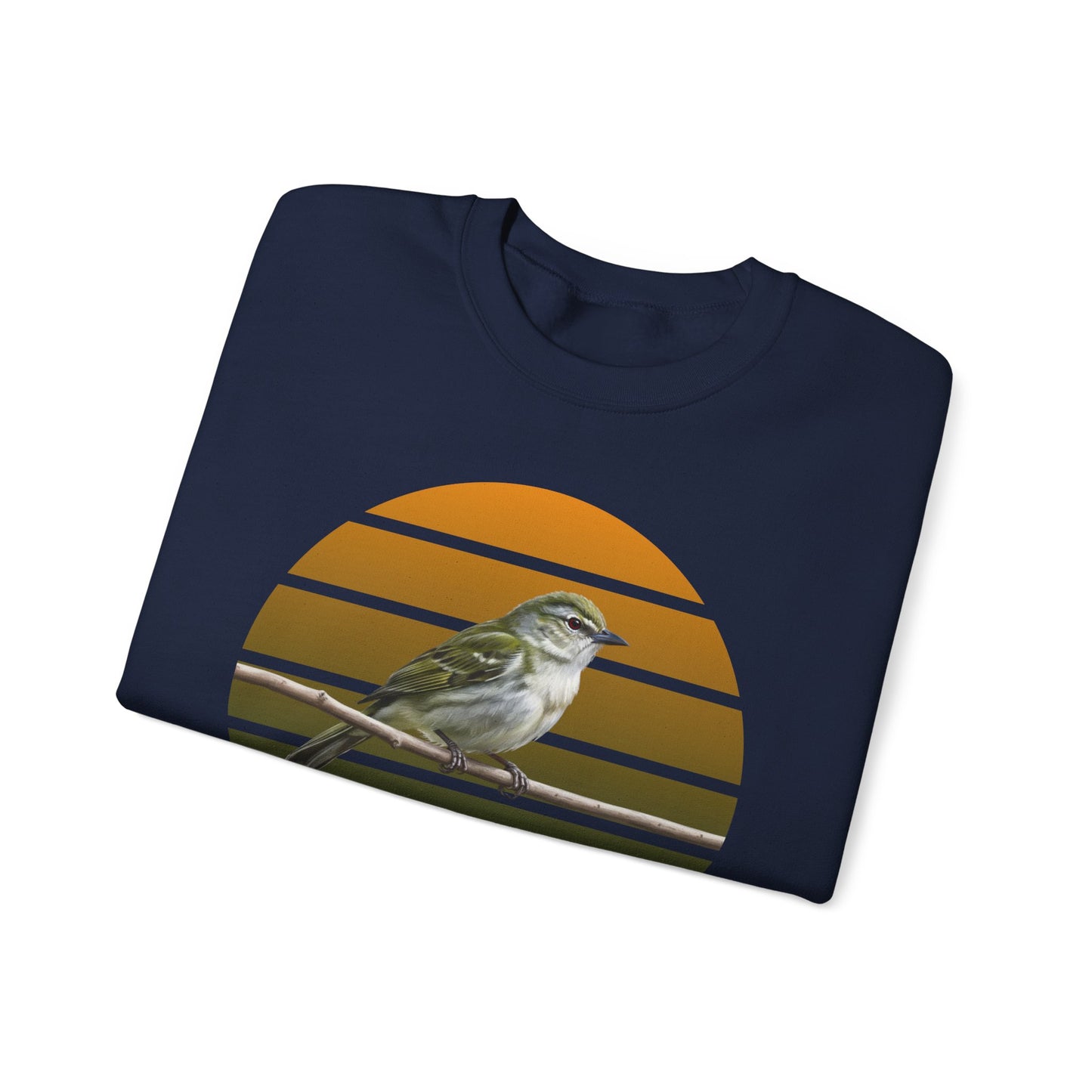 Red-Eyed Vireo Sweatshirt | Songbird Crewneck | Unique Birder Gift | Unisex Wildlife Pullover