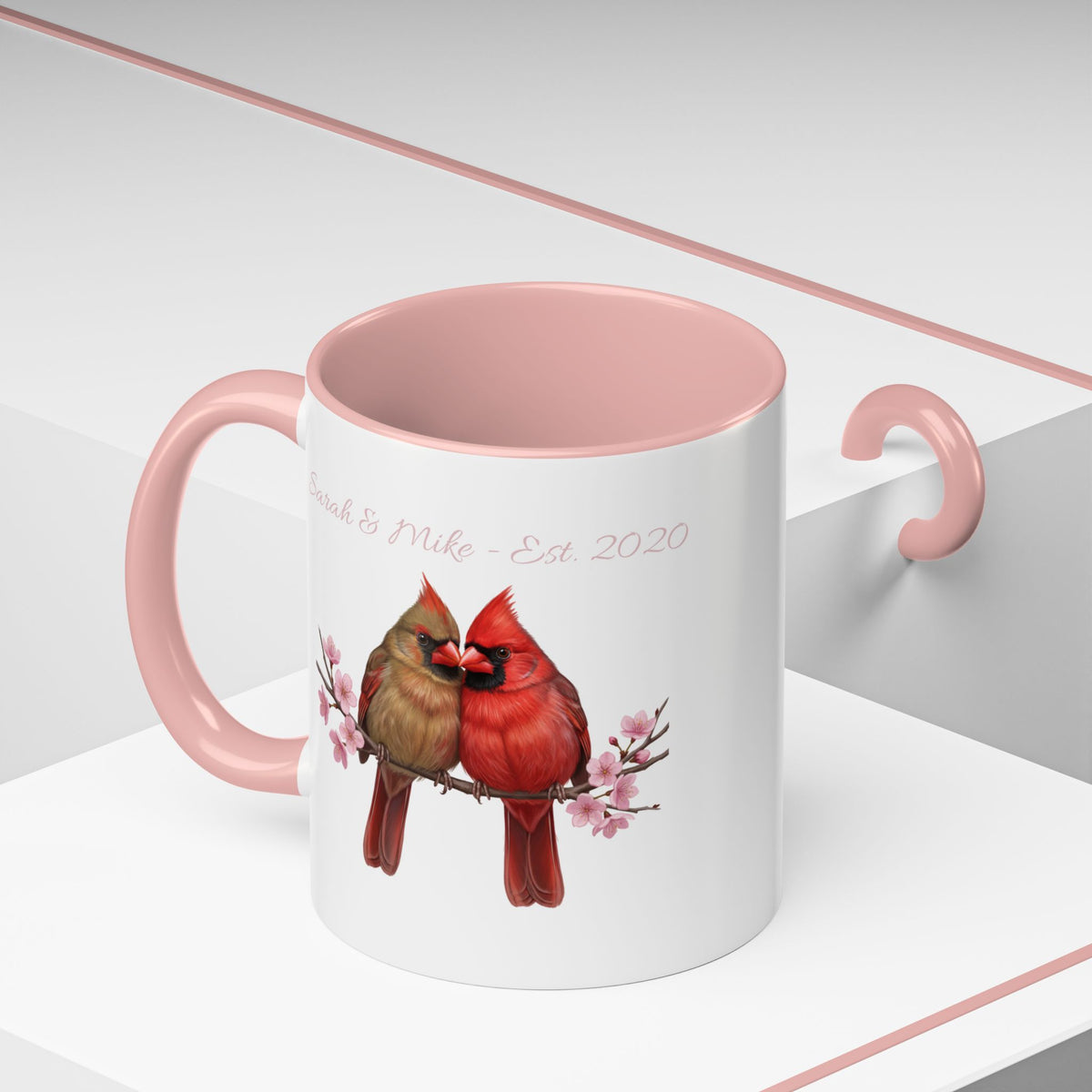 Cardinal Mug – accent anniversary gift