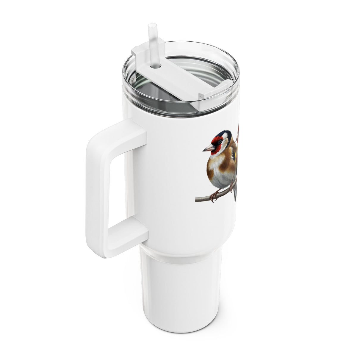 Stieglitz Thermo-Tumbler 40oz (1,2L) – Edelstahl Isolierbecher für Vogelbeobachter – tumbler,
