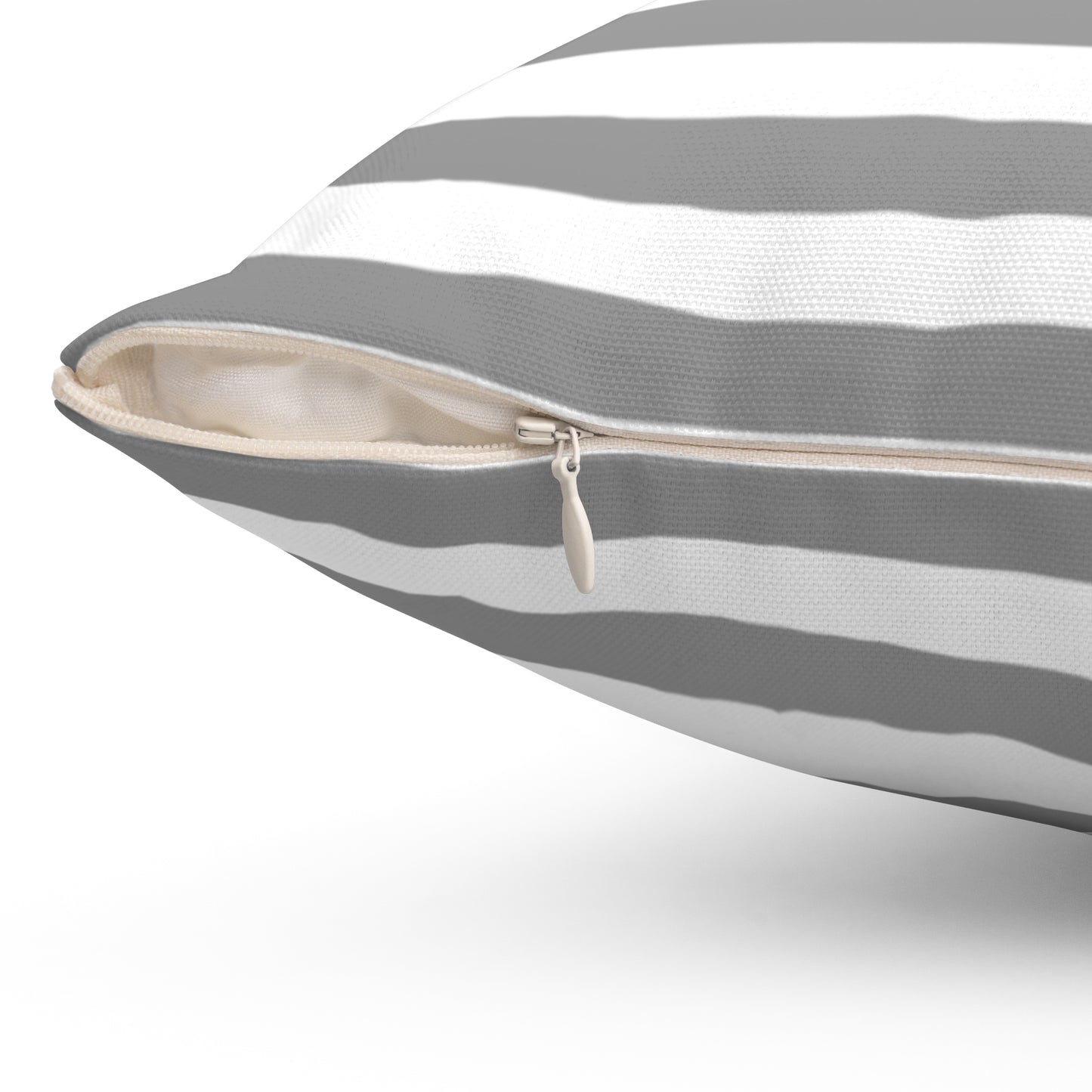 Eastern Bluebird Bird and Books Throw Pillow 16"x16" Grey White