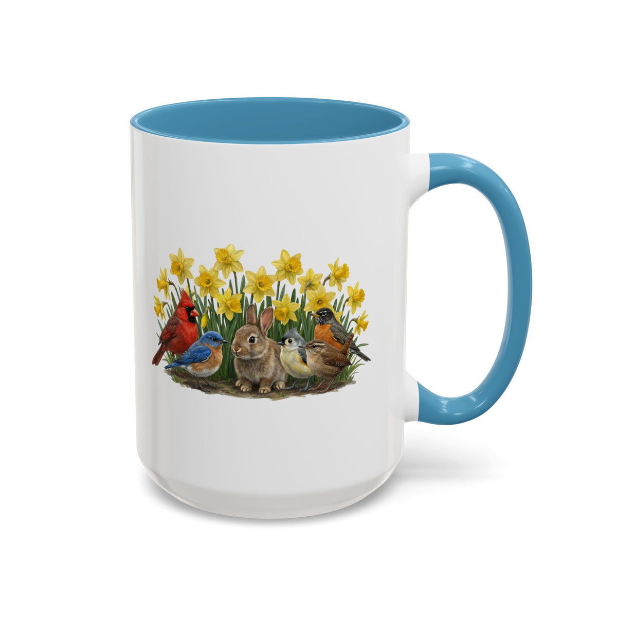 Bluebird and Cardinal Mug – 11oz, 15oz