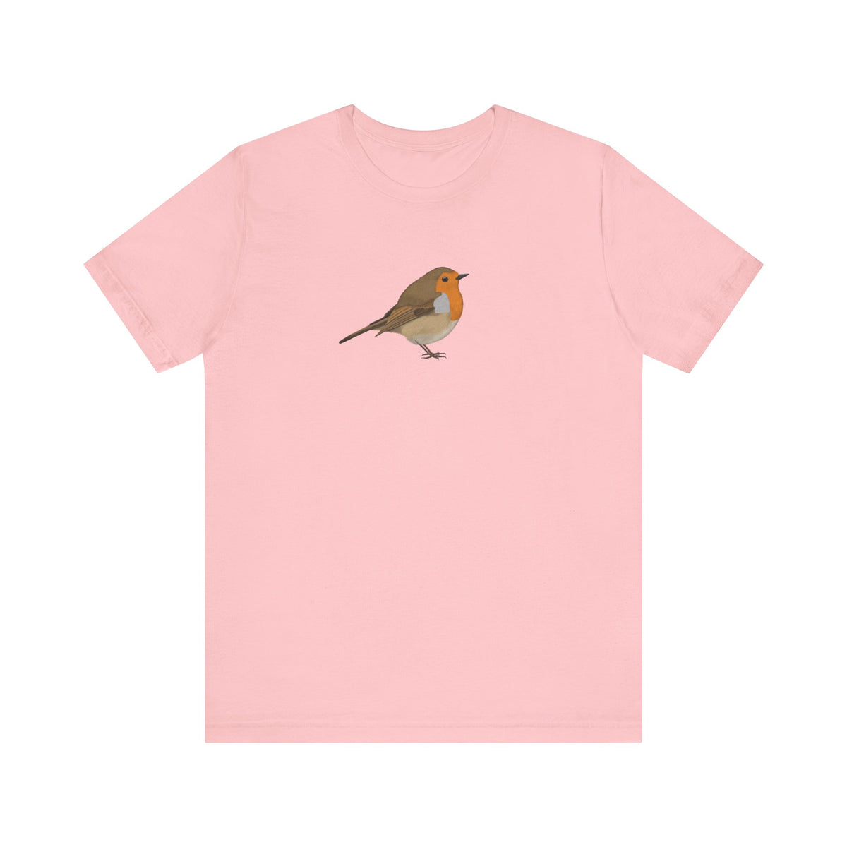 Rotkehlchen T-Shirt – bird graphic tee und watching gear Stil
