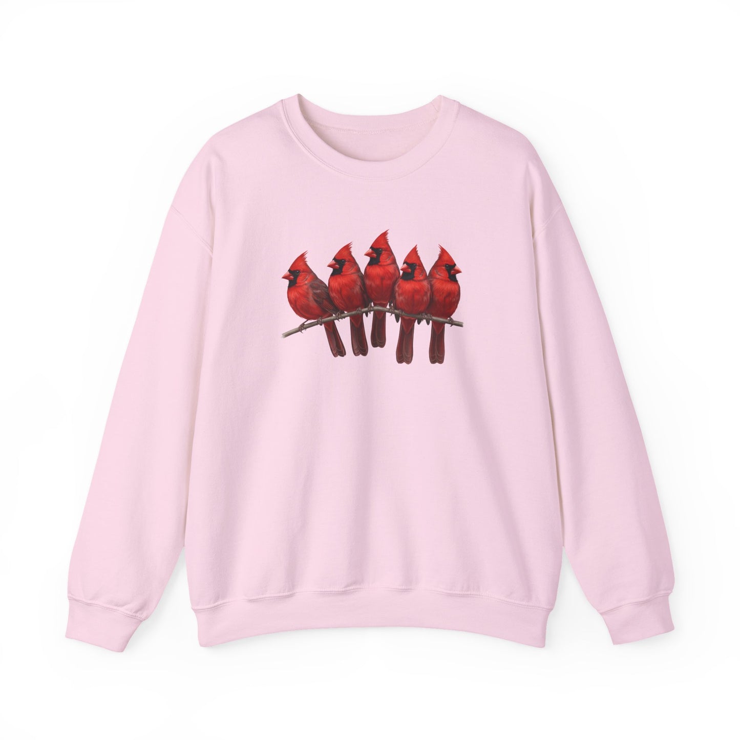 Cardinals Sweatshirt | Bird Watcher Crewneck | Unisex Songbird Gift for Bird Lovers