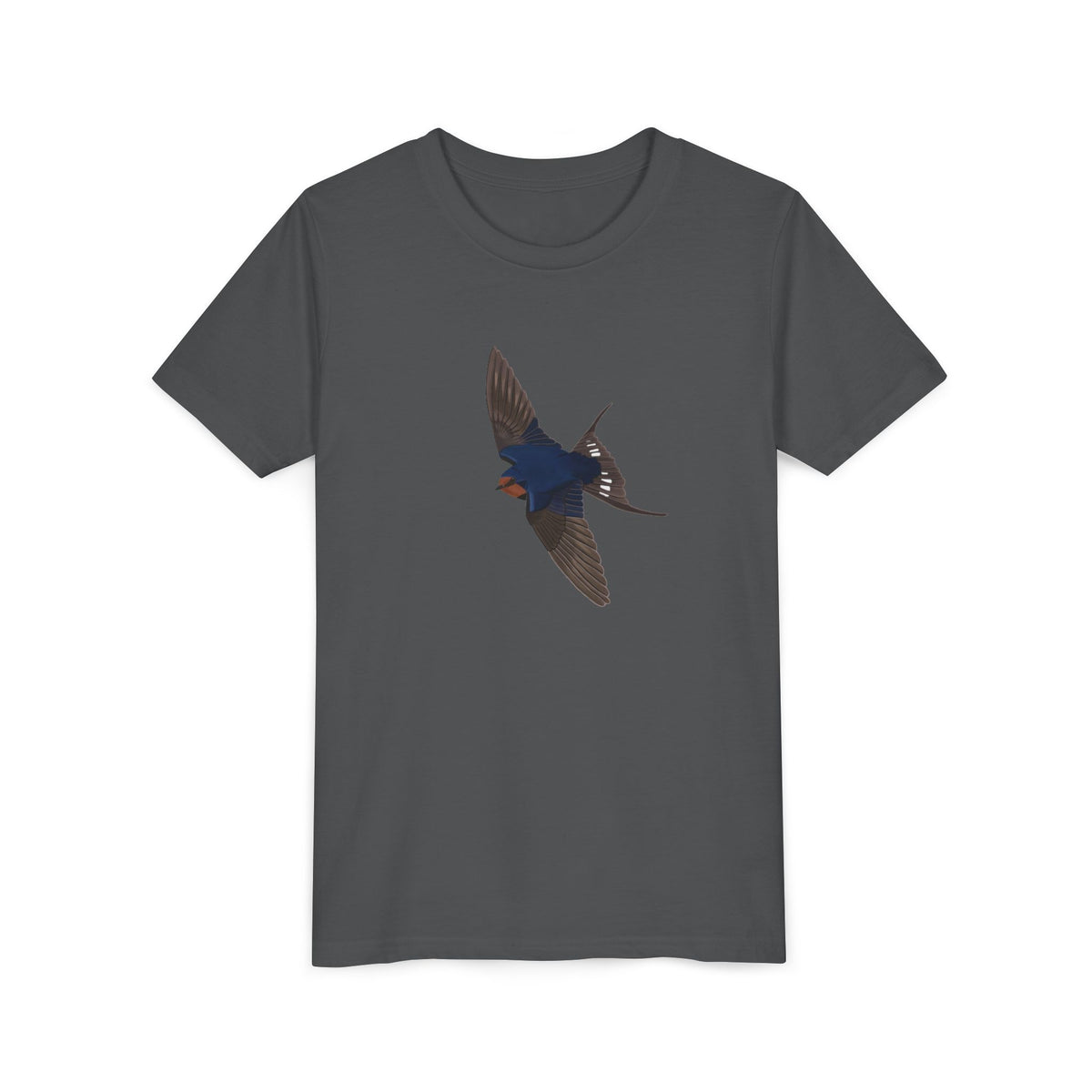 Barn Swallow Kids T-Shirts in Black