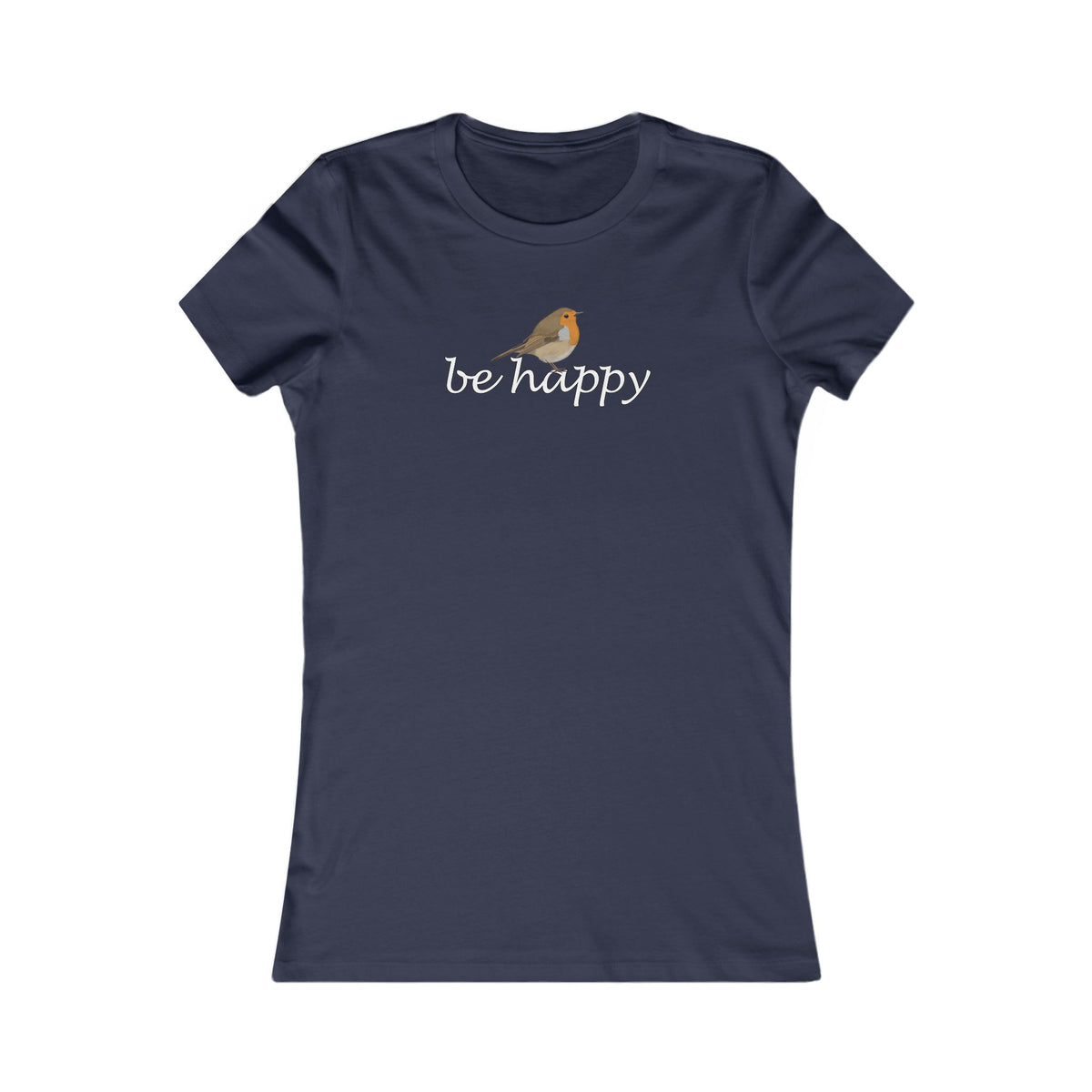 Rotkehlchen Frauen T-Shirt – Bird Graphic Tee, Watching