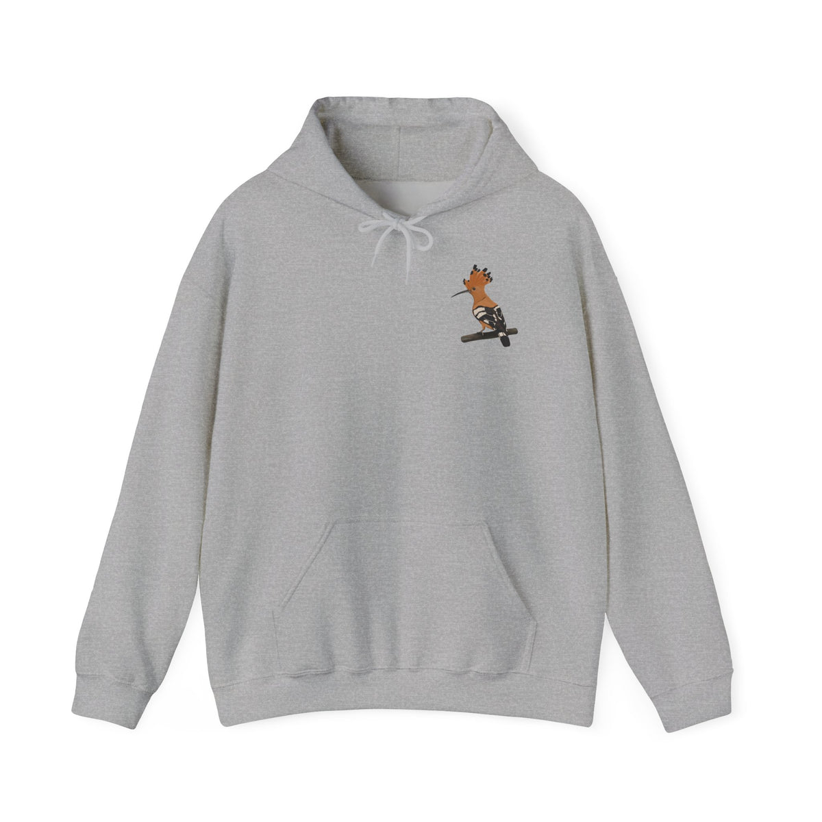 Wiedehopf Hoodie - Vogel Kapuzenpullover für Vogelbeobachter & Naturliebhaber mit Vogelmotiv – artistic apparel,