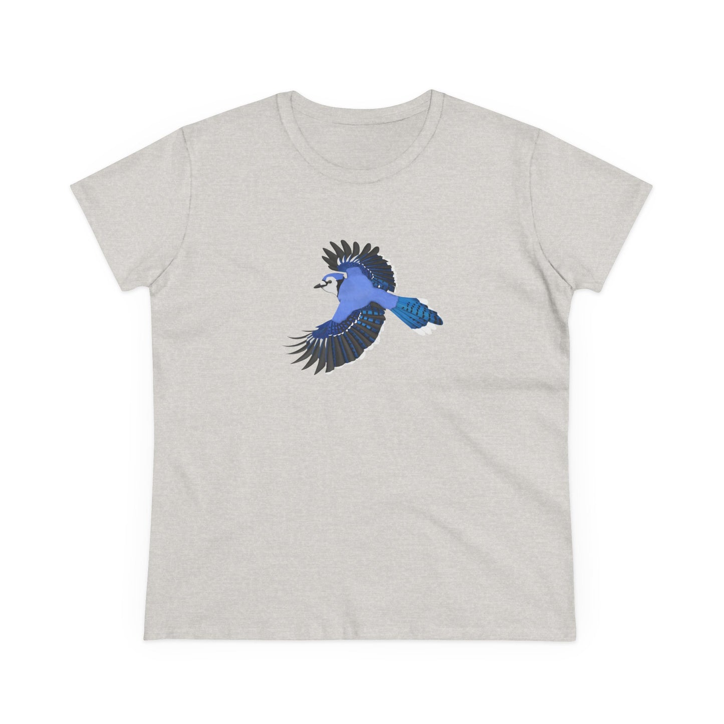 Blue Jay Bird Design for Birdwatchers and Bird Lovers Women's T-Shirt