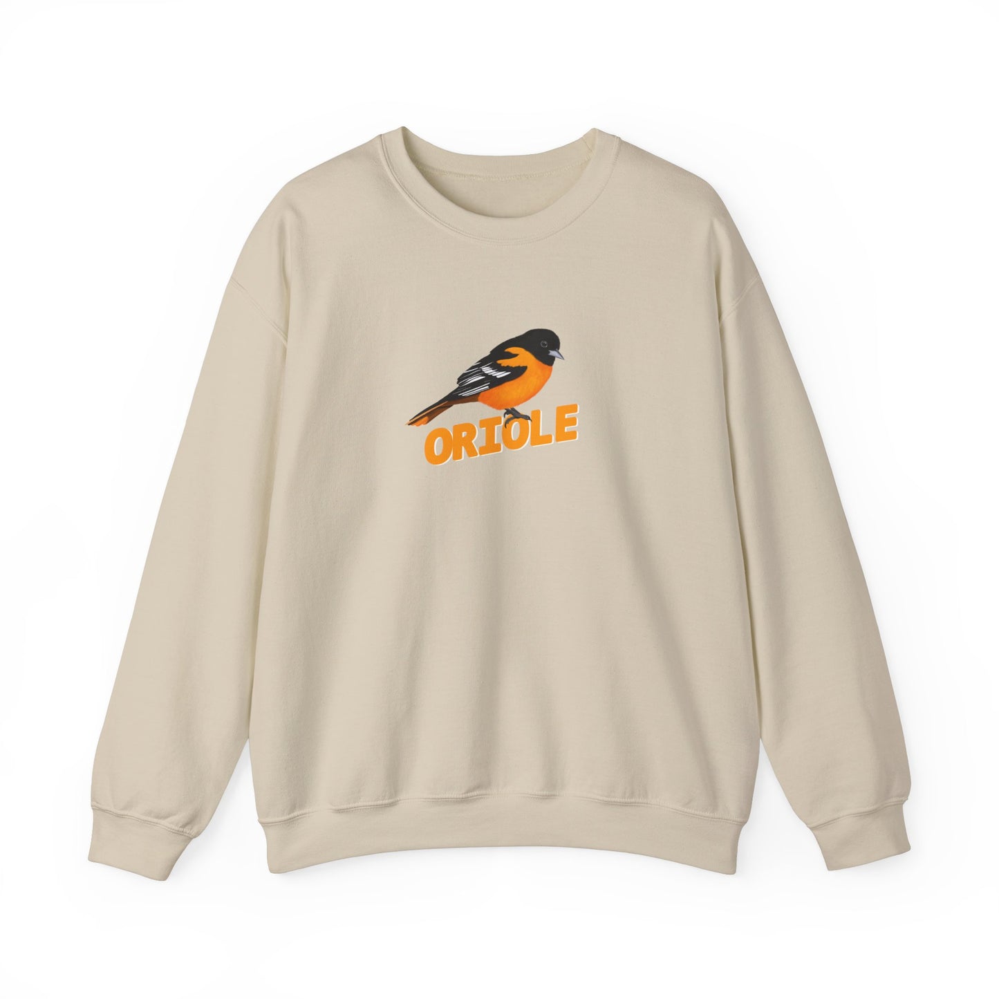 Baltimore Oriole Sweatshirt Names – Animal Lover Gift, Avian Enthusiast