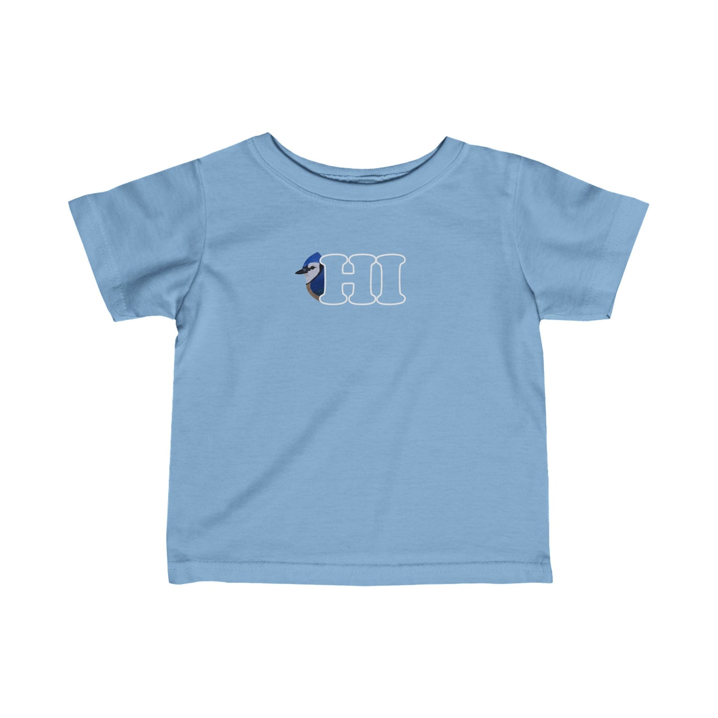 Blue Jay Bird Hi Baby & Toddler Fine Jersey Tee