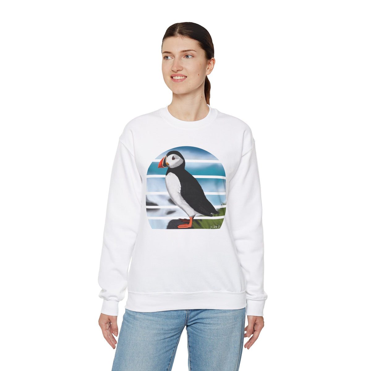Puffin Birdlover Ornithologist Bird Sweatshirt