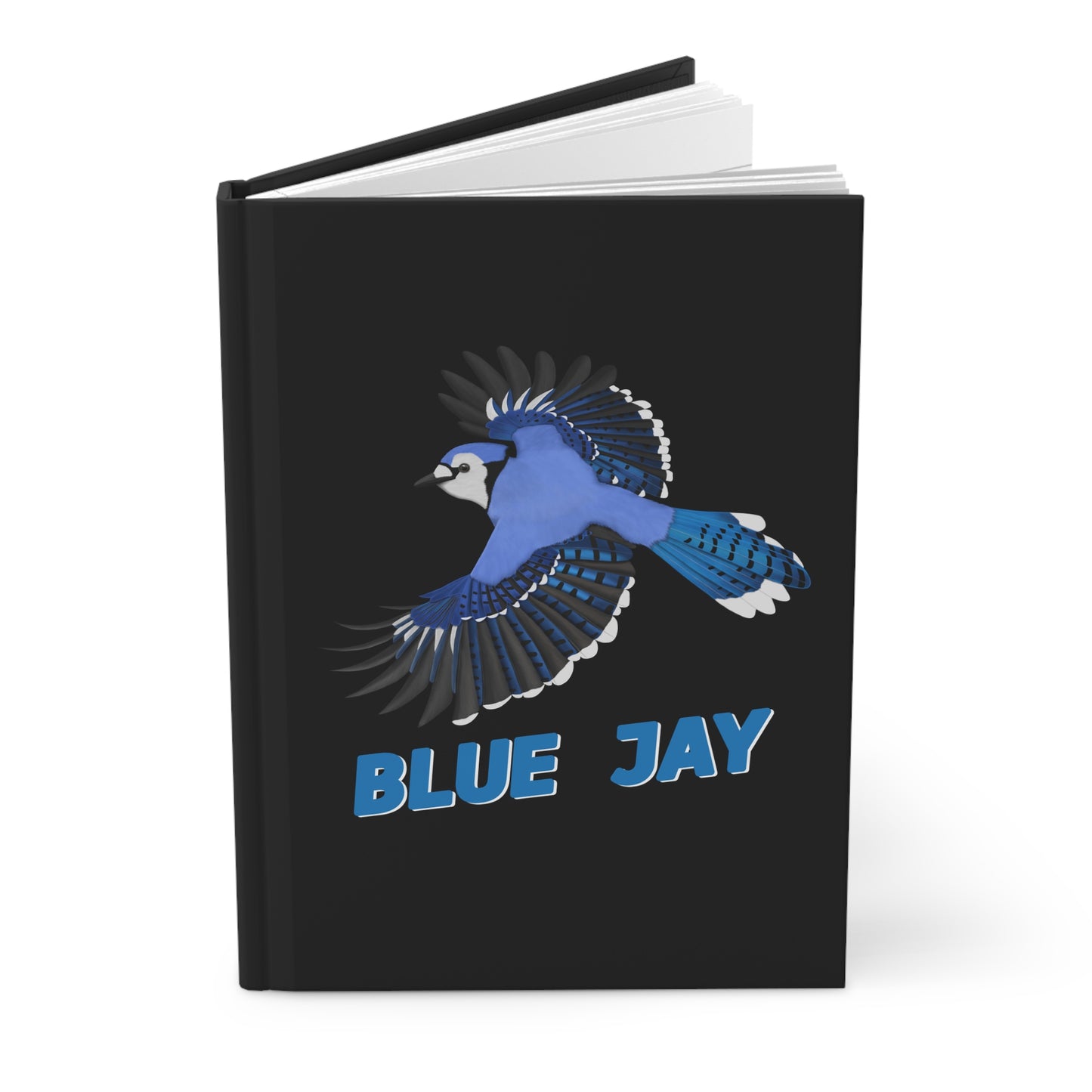 Blue Jay Bird Hardcover Journal 150 Pages A5 for Bird Lovers & Bird Watchers
