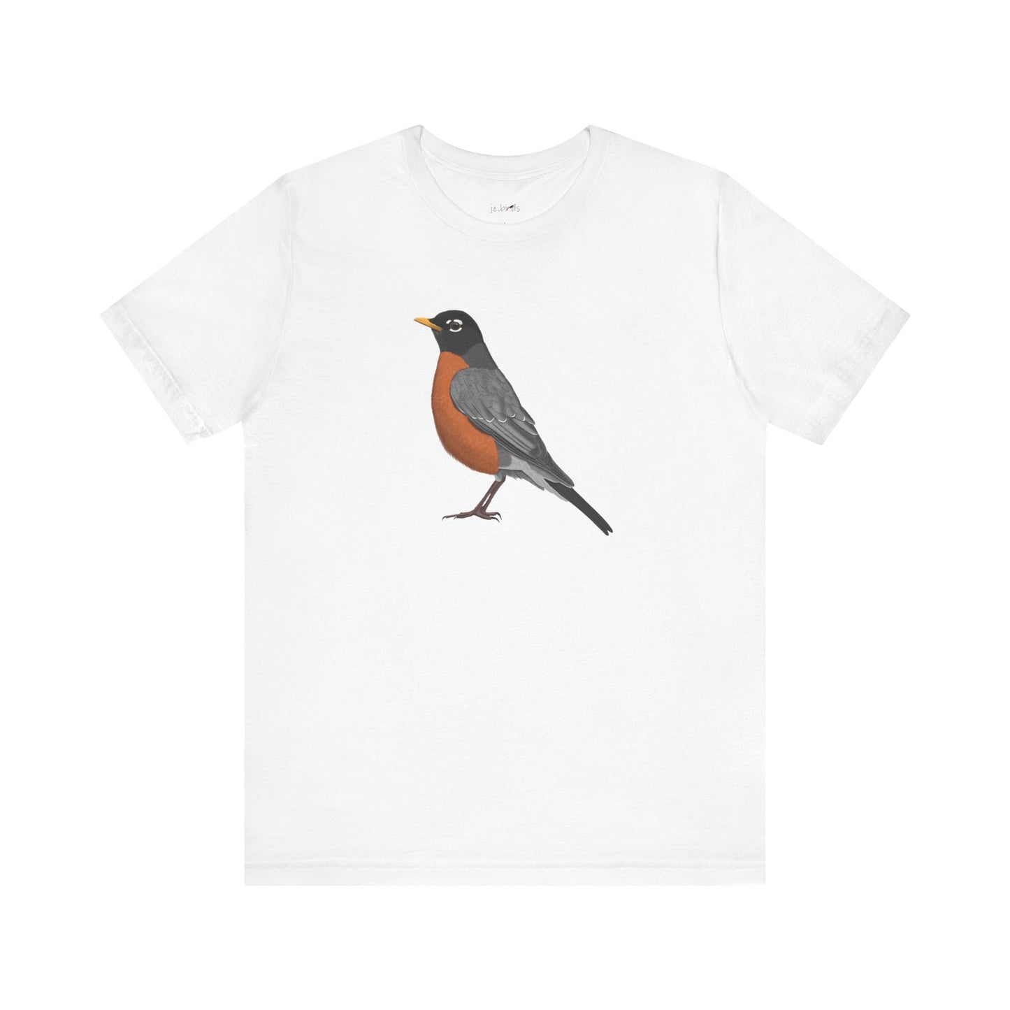American Robin Birding & Birdwatching Bird T-Shirt