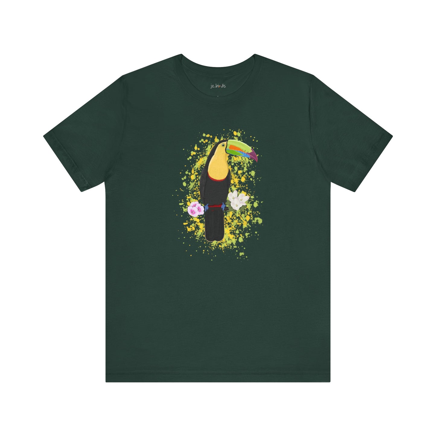 Keel-Billed Toucan Birdwatcher Biologist Bird T-Shirt
