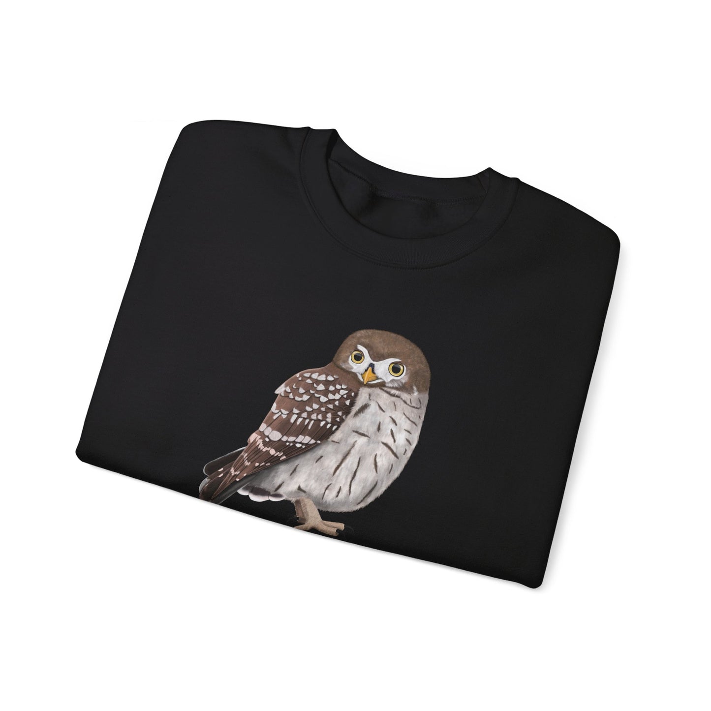 Owl Bird Watcher Biologist Crewneck Sweatshirt