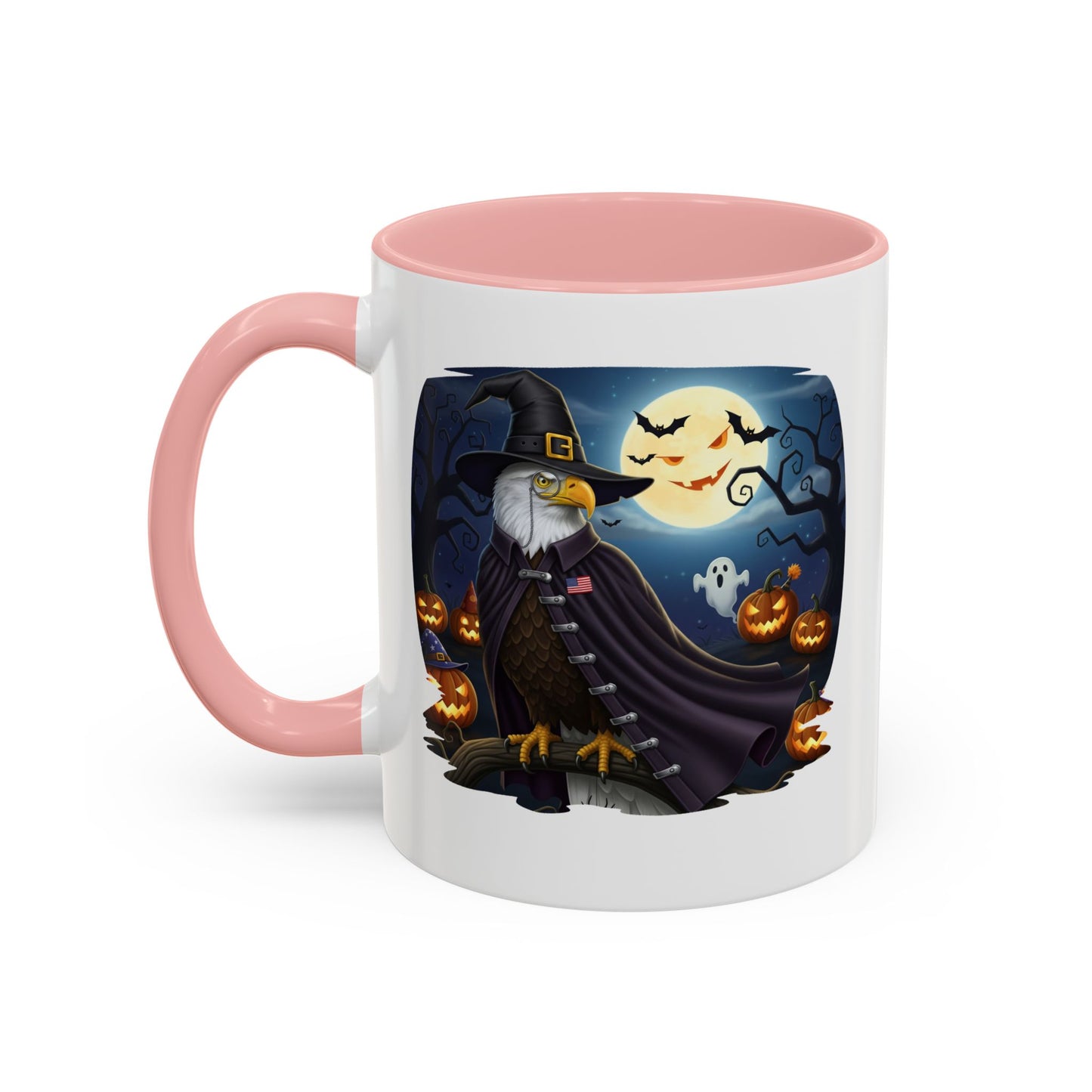 Bald Eagle Halloween Bird Mug - A Spooky & Funny Halloween Cup