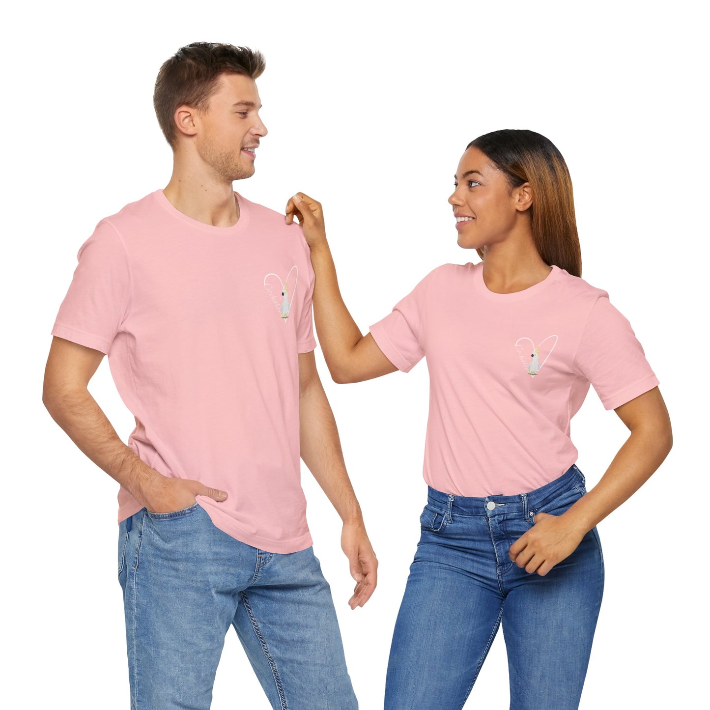 Cockatoo Heart Birdwatcher Bird T-Shirt