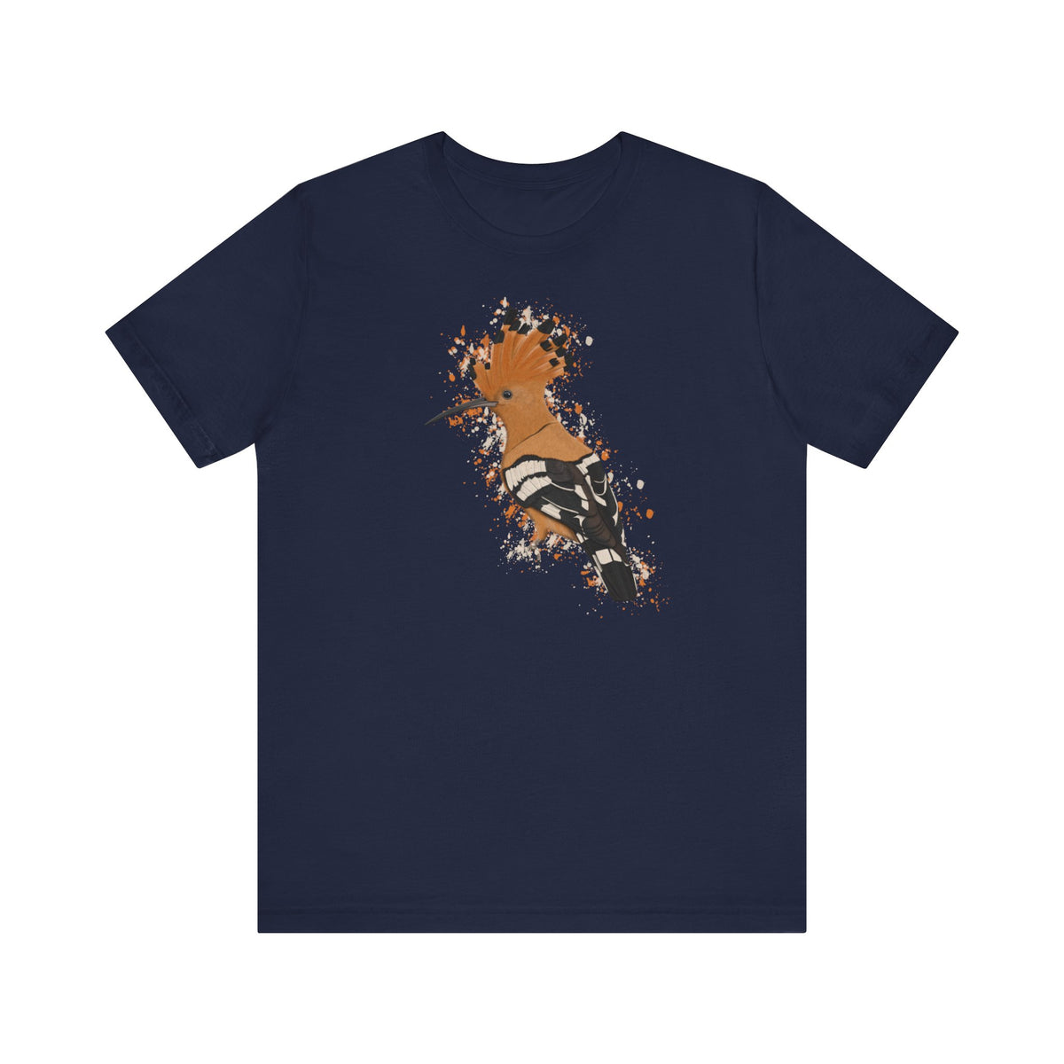 Wiedehopf Vogel T-Shirt in Black