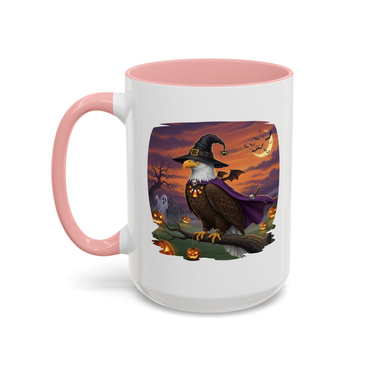 Bald Eagle Halloween Bird Mug - Halloween Coffee Mug for Bird Lovers