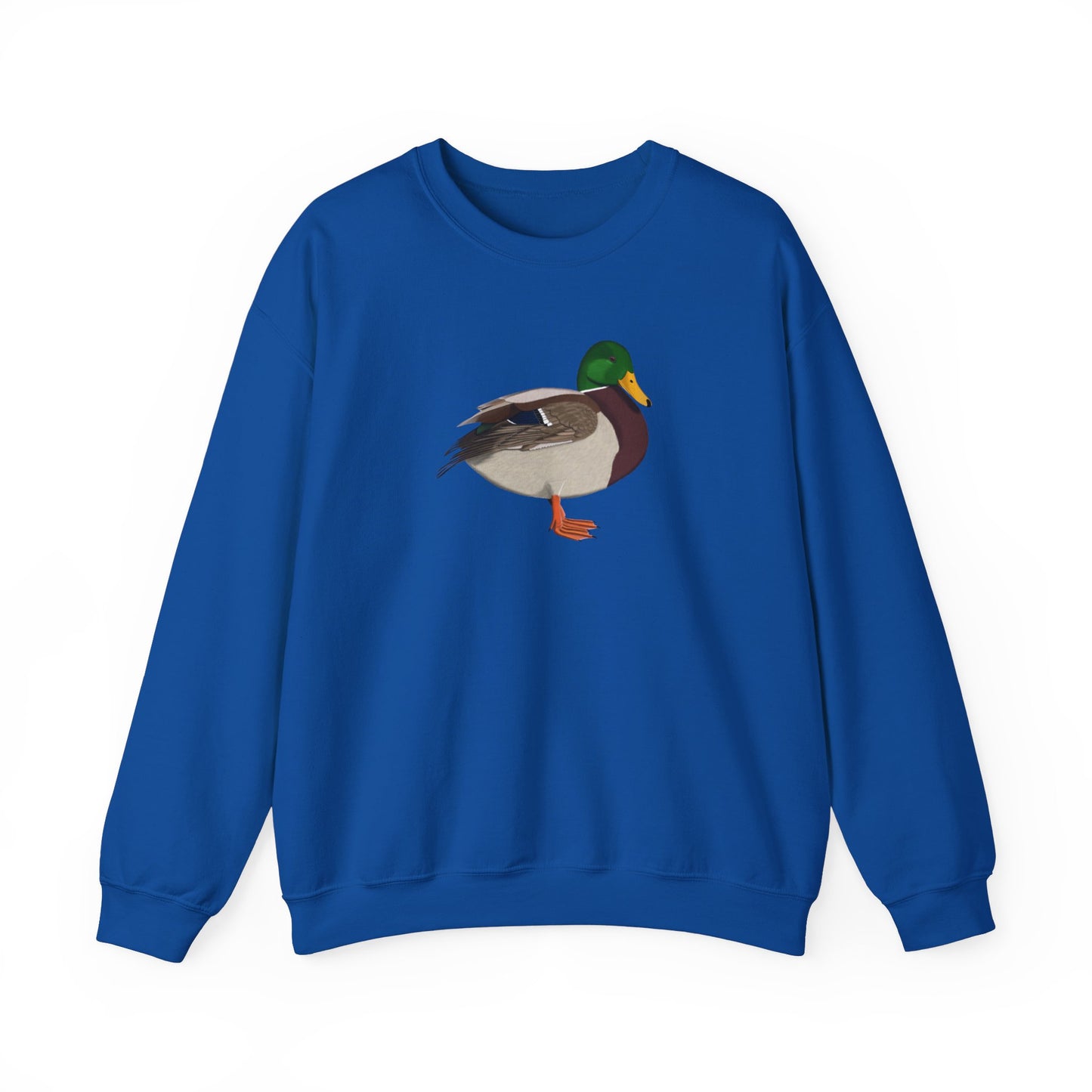 Mallard Bird Watcher Biologist Crewneck Sweatshirt
