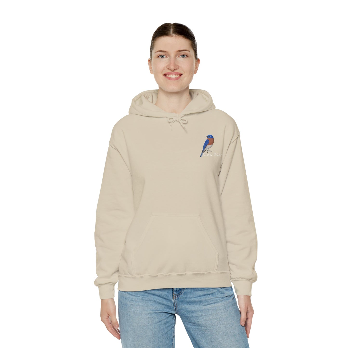 Eastern Bluebird Birding Birdwatching Bird Hoodie