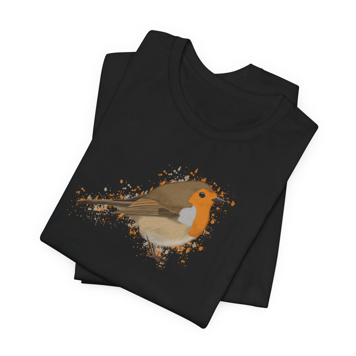 T-shirt Rouge-gorge pour les amateurs d'oiseaux