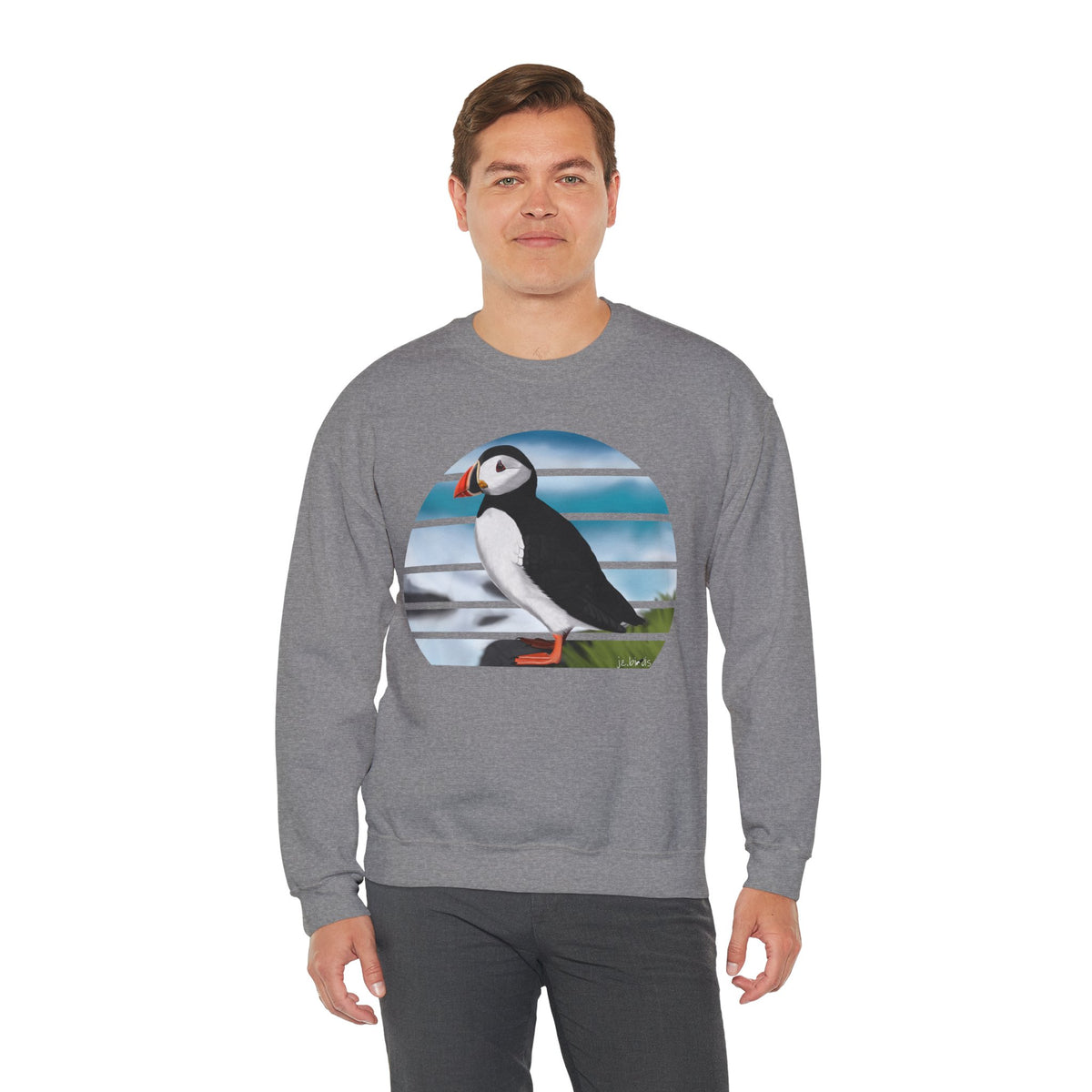 Puffin Birdlover Ornithologist Bird Sweatshirt