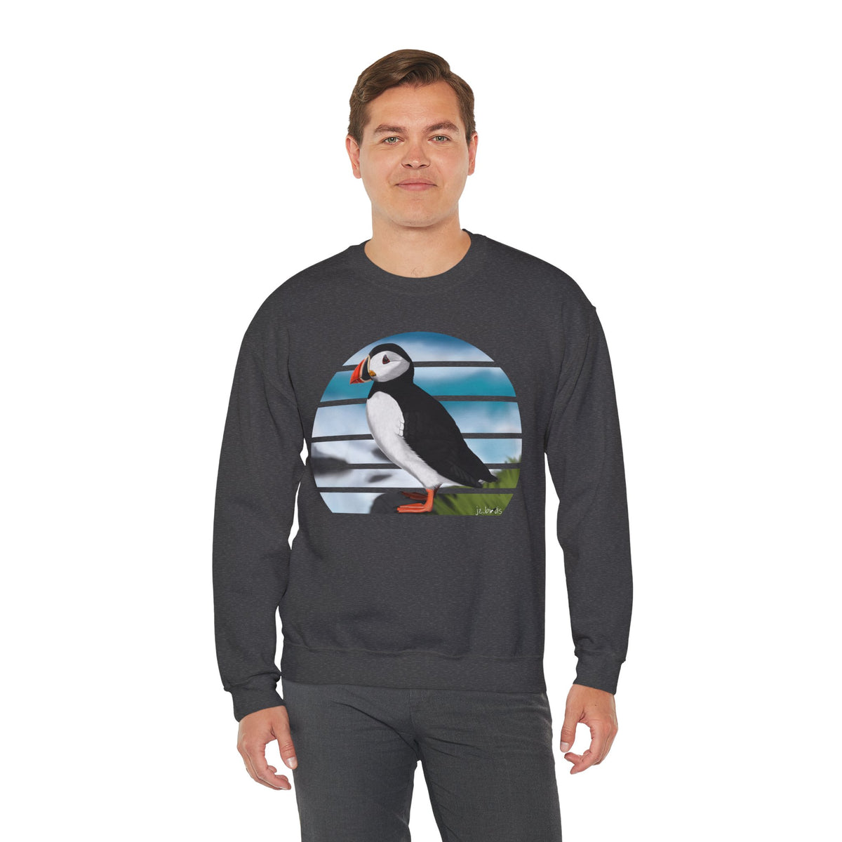 Puffin Birdlover Ornithologist Bird Sweatshirt