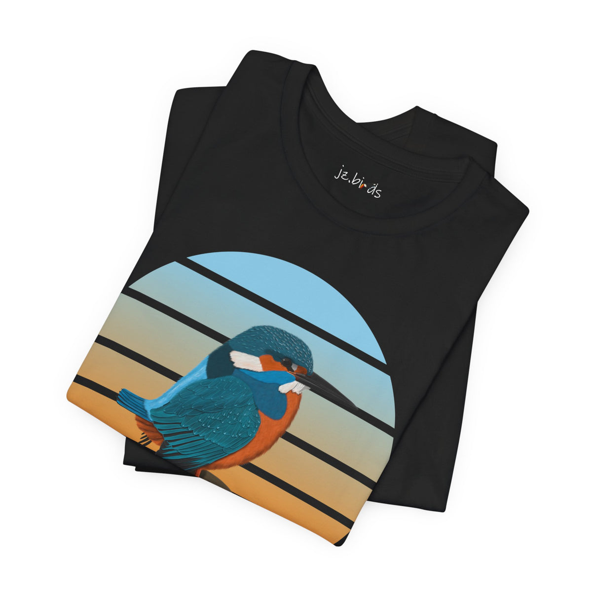 Kingfisher Birdwatcher Bird T-Shirt