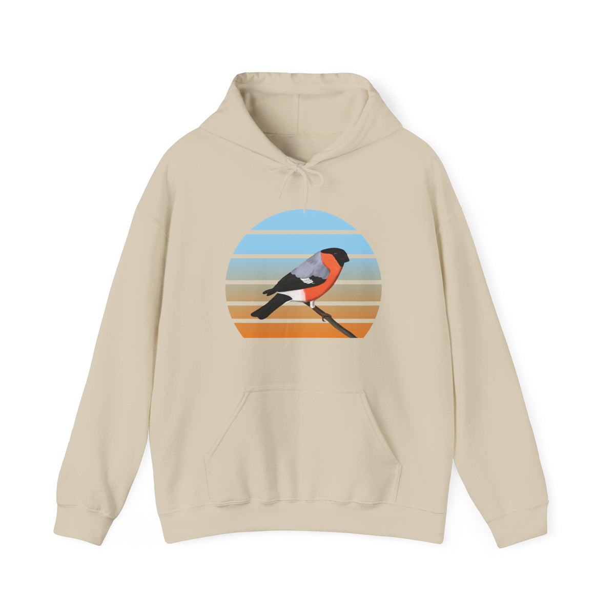 Bullfinch Bird Hoodie
