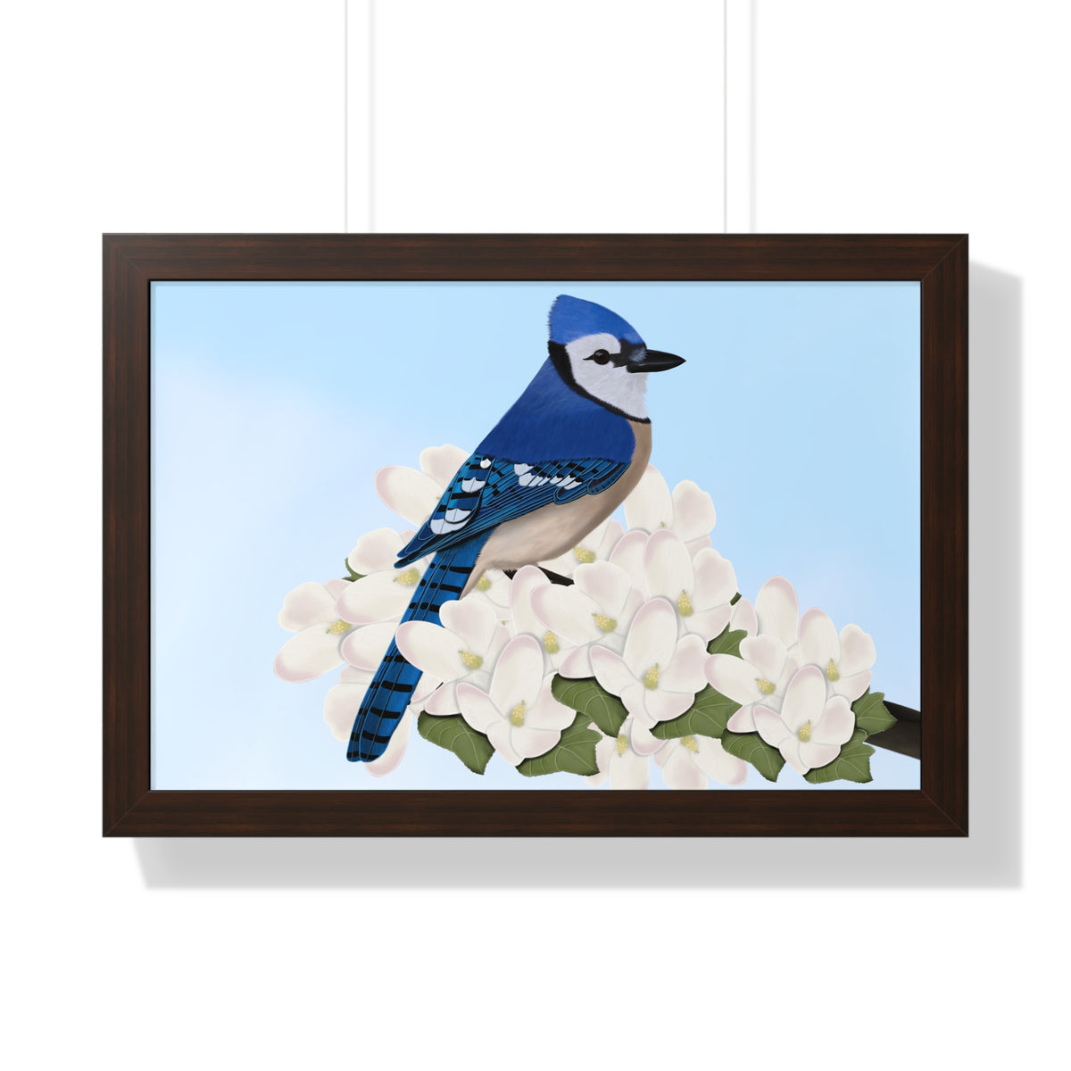 Blue Jay Framed Poster – and Home & Living style