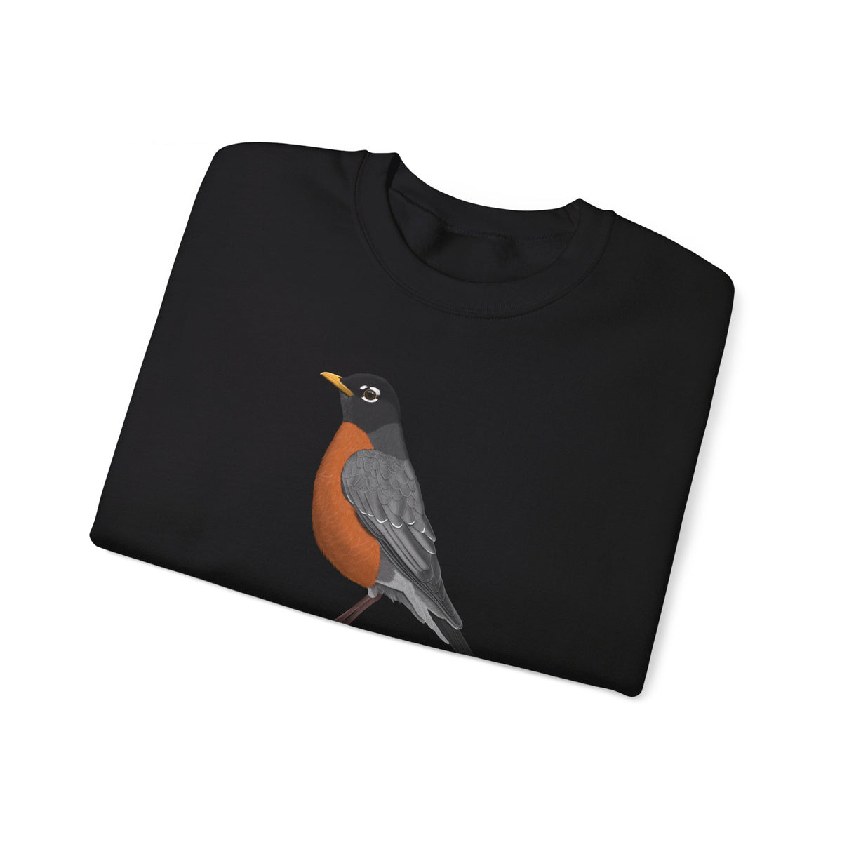 Robin Bird Watcher Biologist Crewneck Sweatshirt